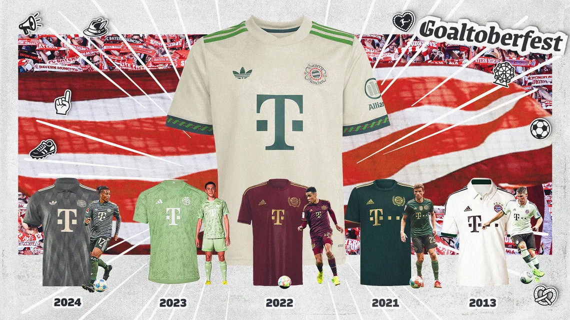 A History of Bayern Munich's Oktoberfest Kits