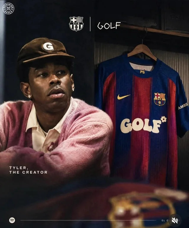 Barcelona Choose Three-Time Grammy Award Winner Tyler, The Creator for This Season’s El Clásico Shirt
