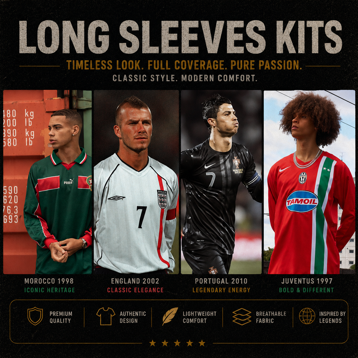 Long sleeves jerseys