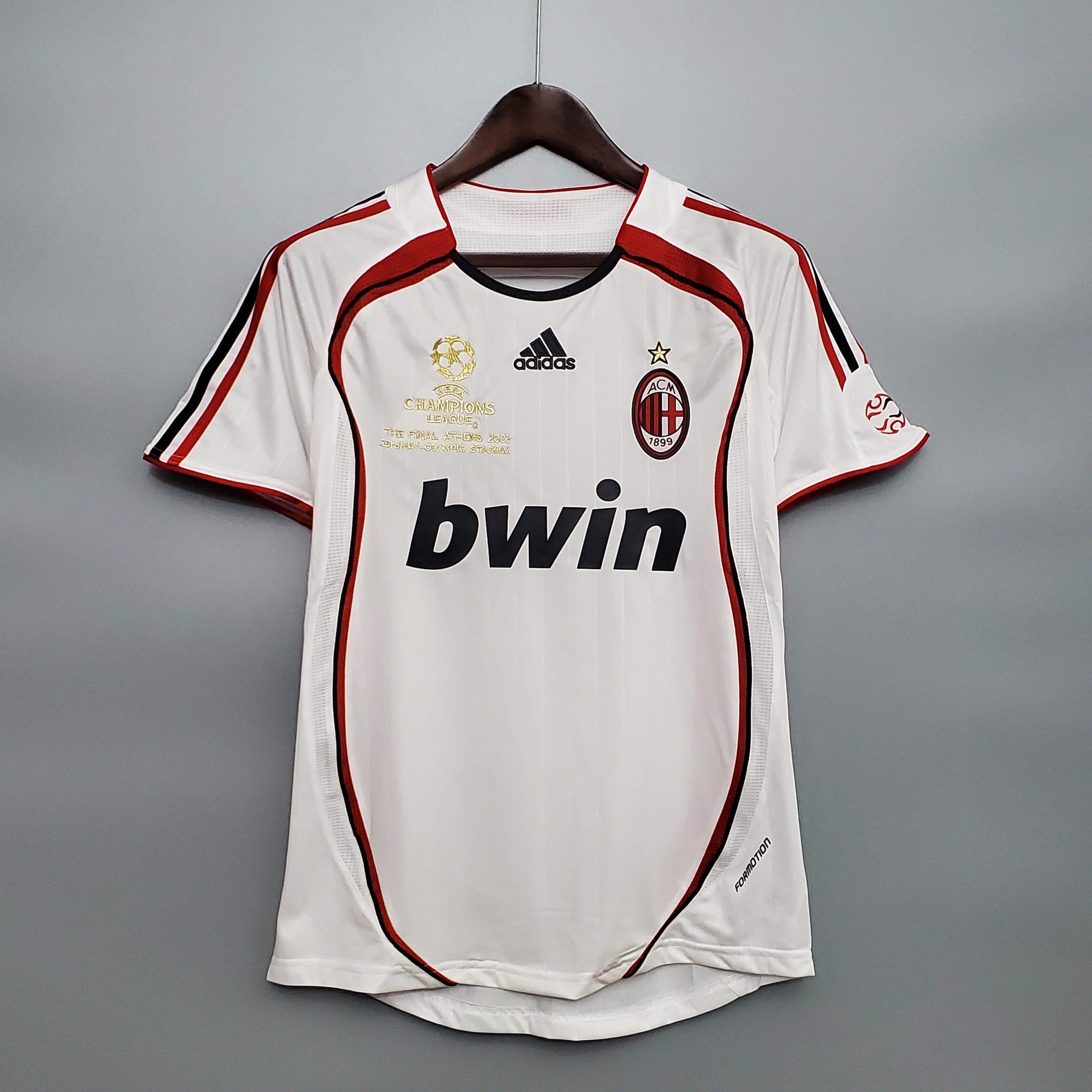 Equipamento retro do AC Milan fora 2006-2007