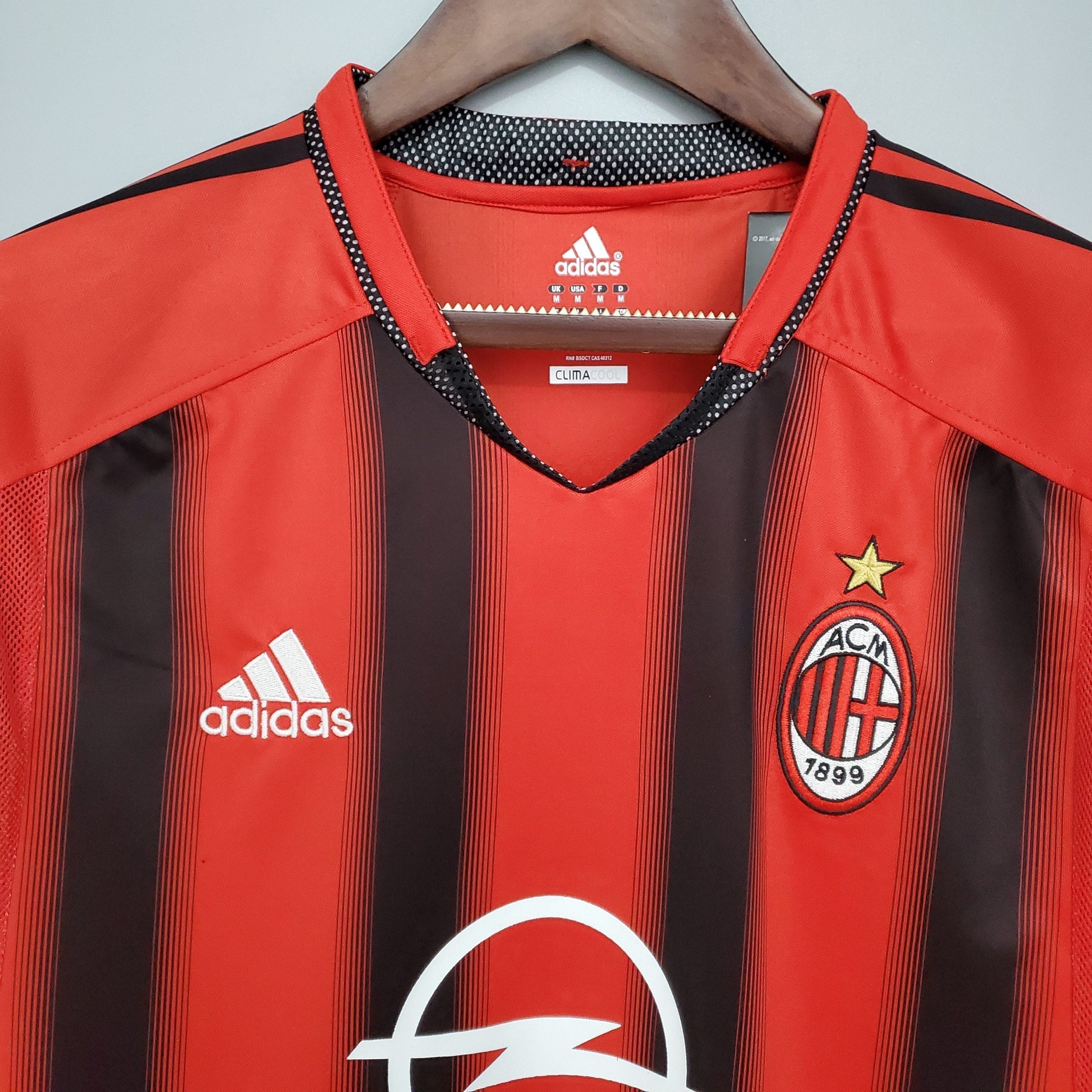 Camisola Retro Casa AC Milan 2004-2005