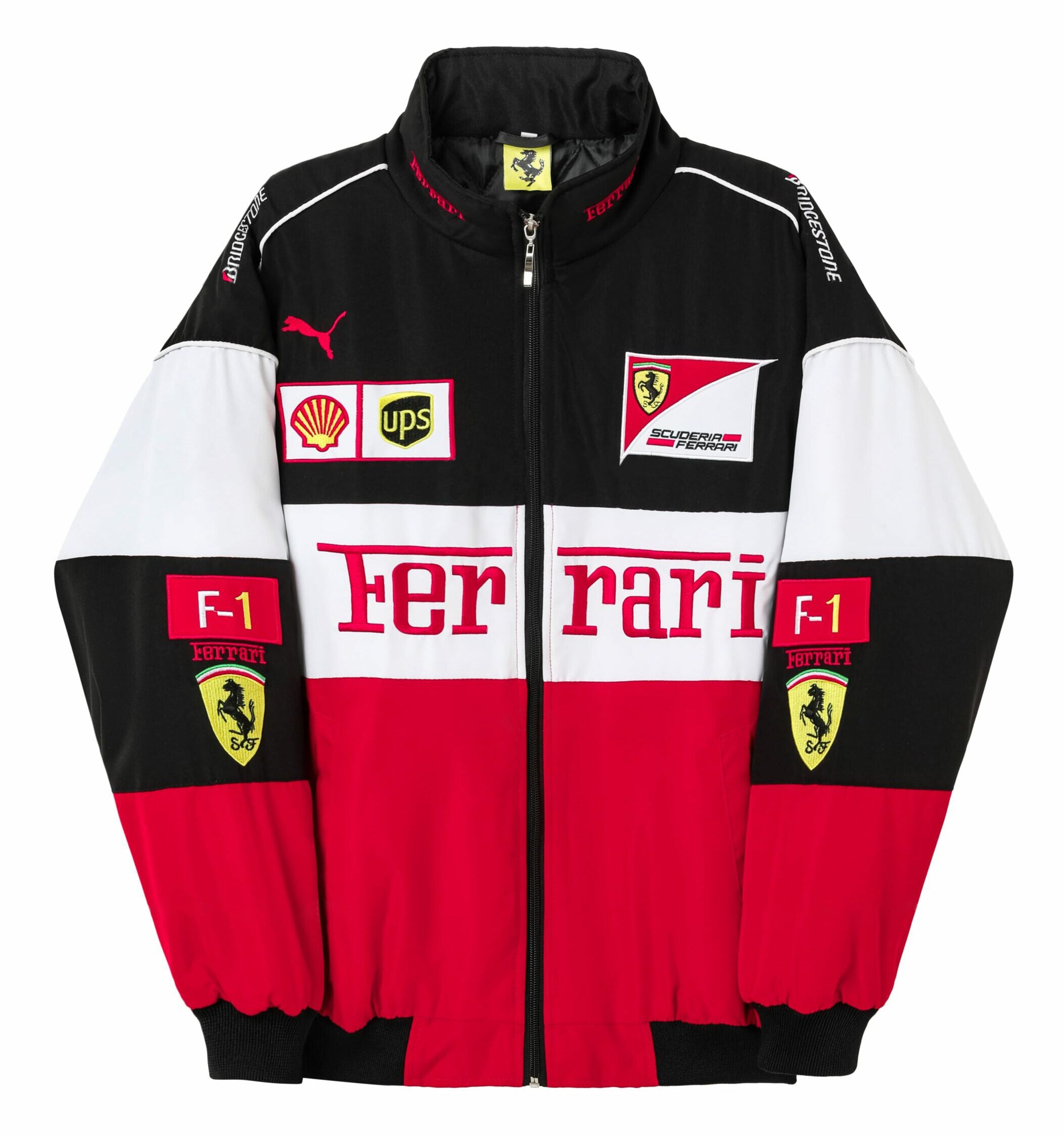 Giacca Team Corse Rari F1 – Giacca Scuderia Motorsport con Zip