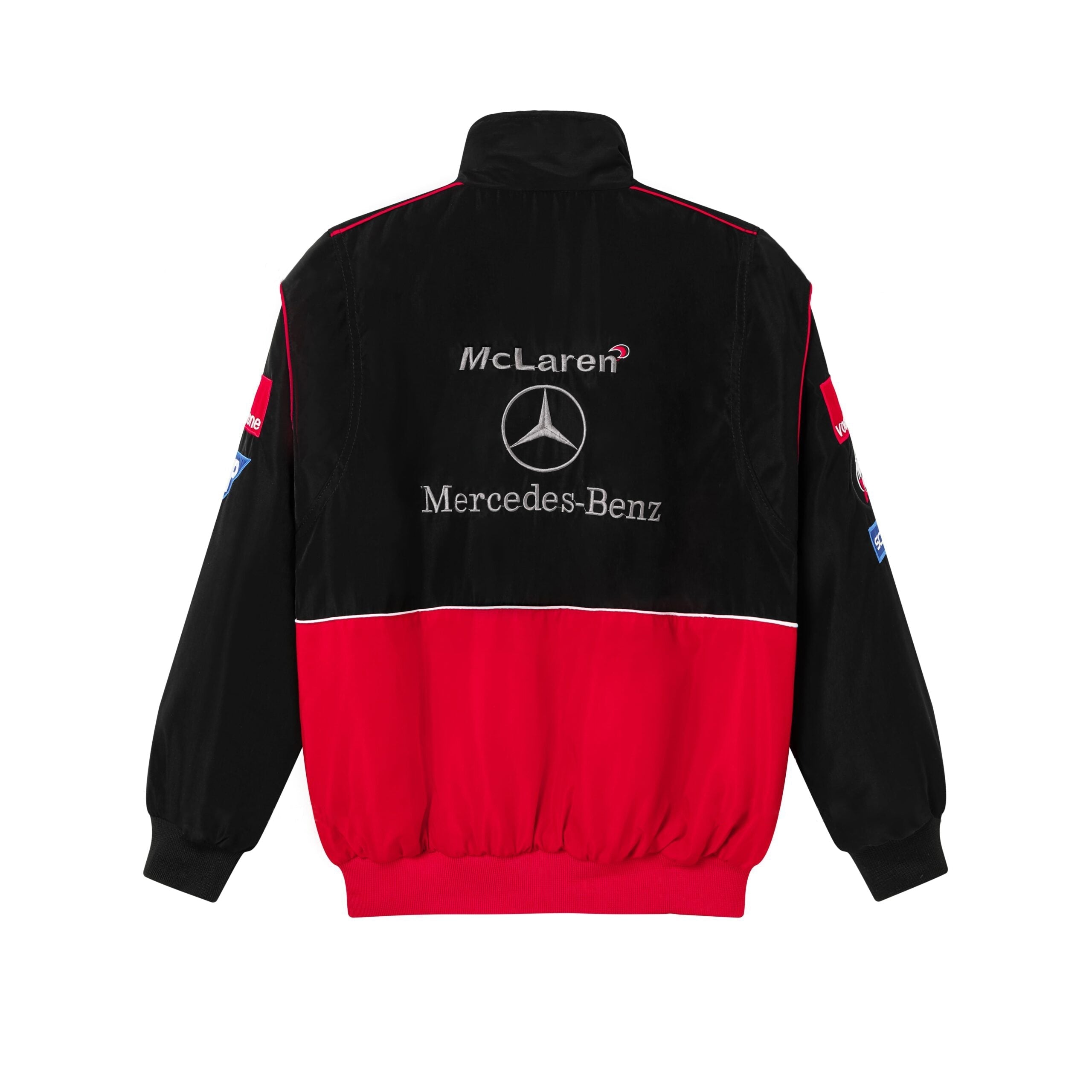 Veste Équipe de Course McLaren F1 – Manteau Zippé Vodafone Mercedes Motorsport