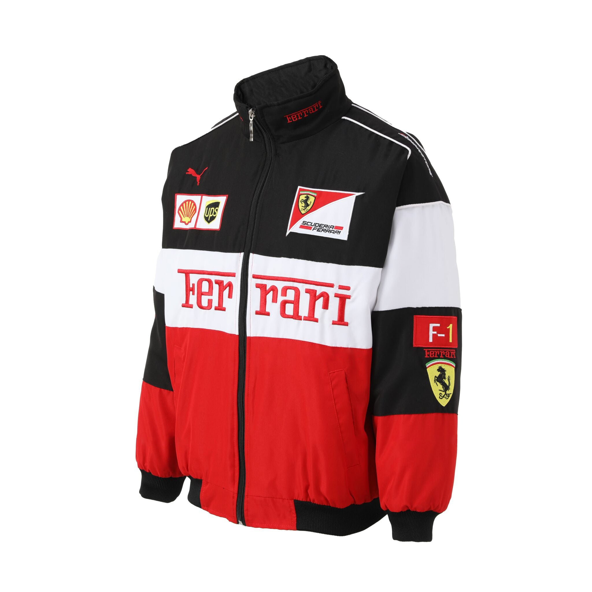 Giacca Team Corse Rari F1 – Giacca Scuderia Motorsport con Zip