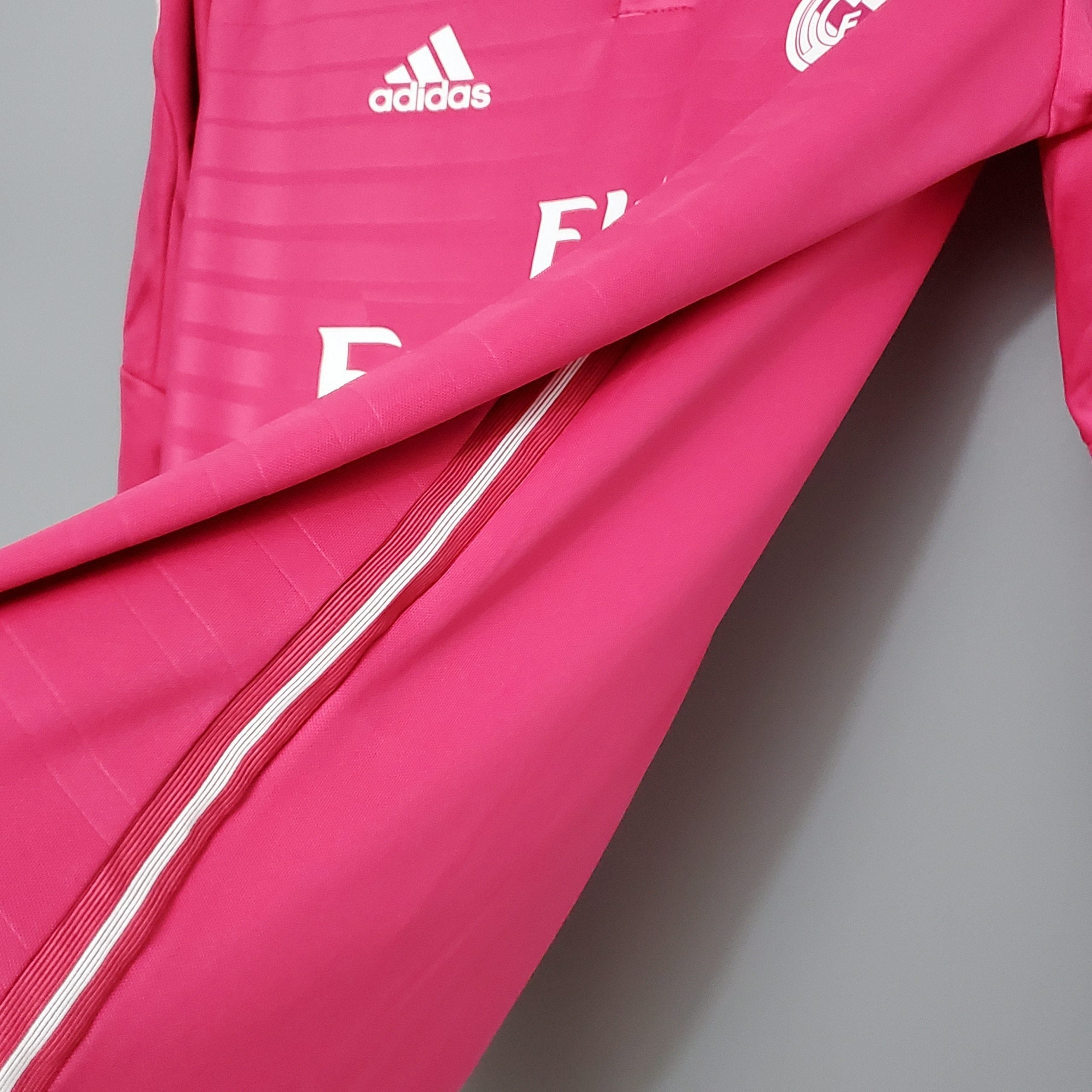Maillot rétro manches longues rose Real Madrid 2014/2015
