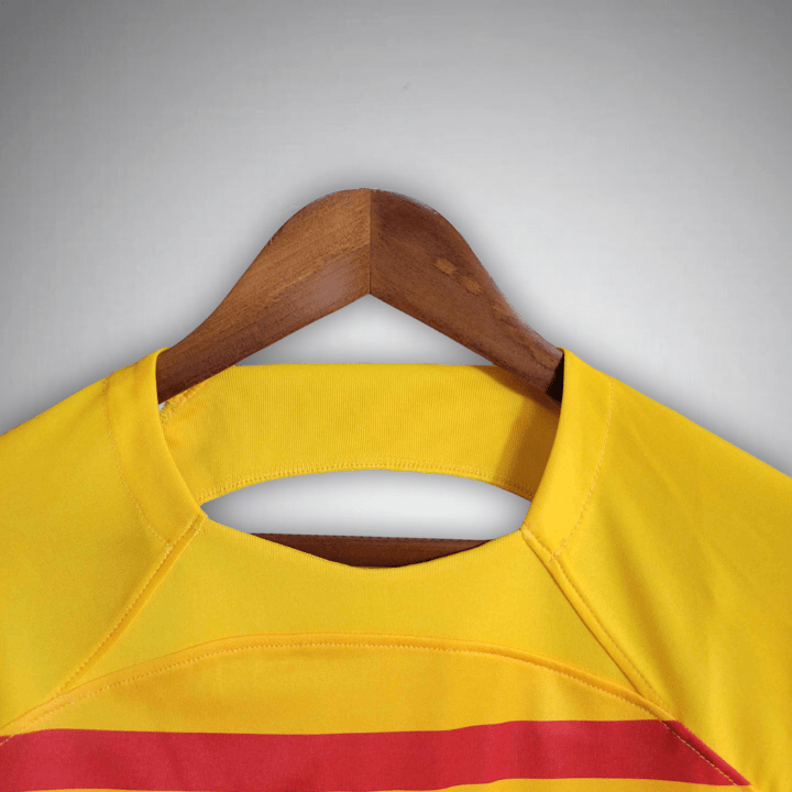 2023/2024 FC Barcelona Auswärts-Trikot mit langen Ärmeln