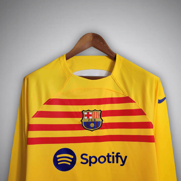 Maillot extérieur FC Barcelone 2023/2024 à manches longues