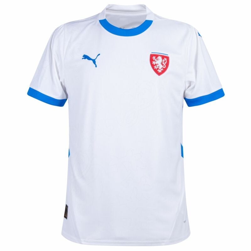 Camiseta visitante de República Checa 24/25 Euro 2024