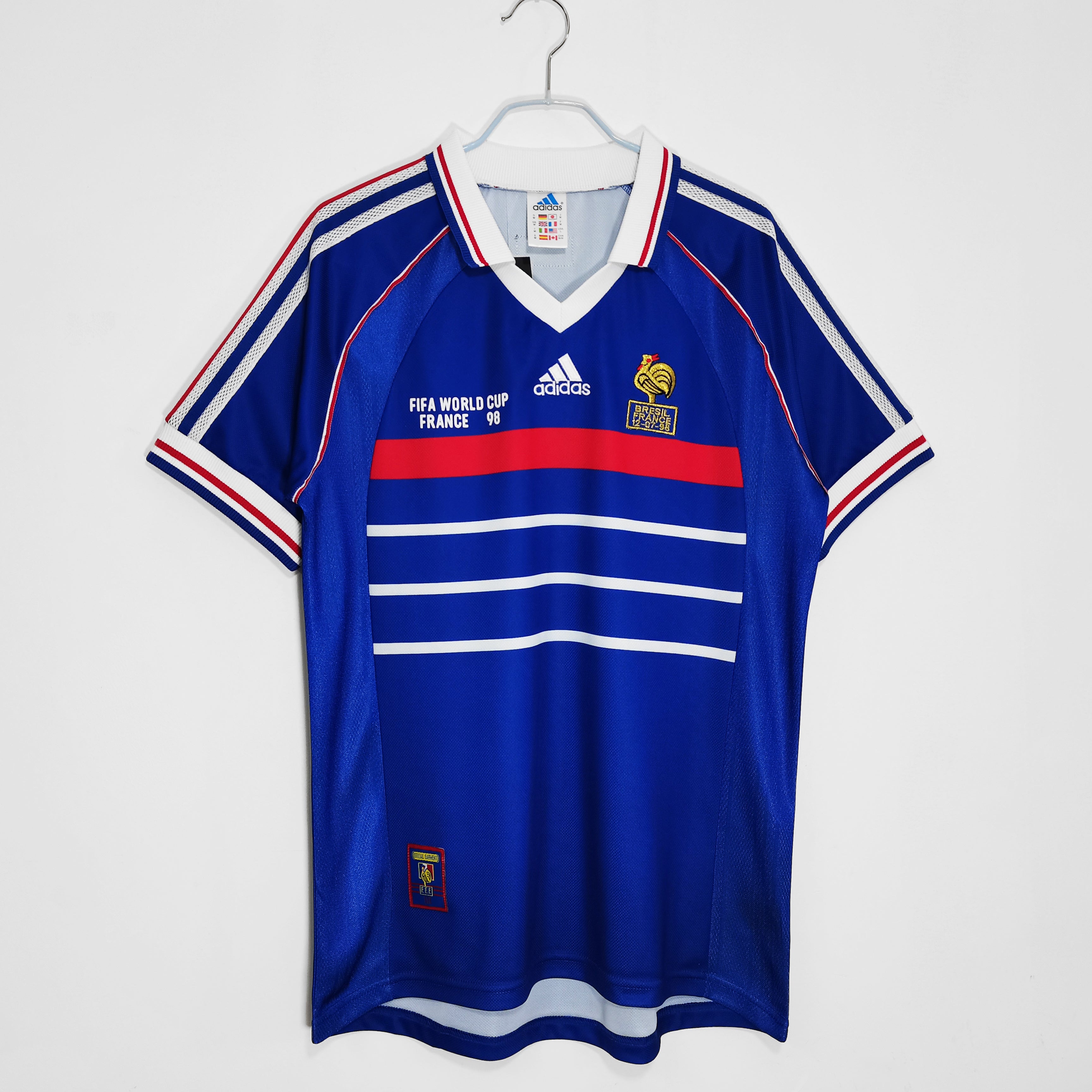 Equipamento retro principal França 1998