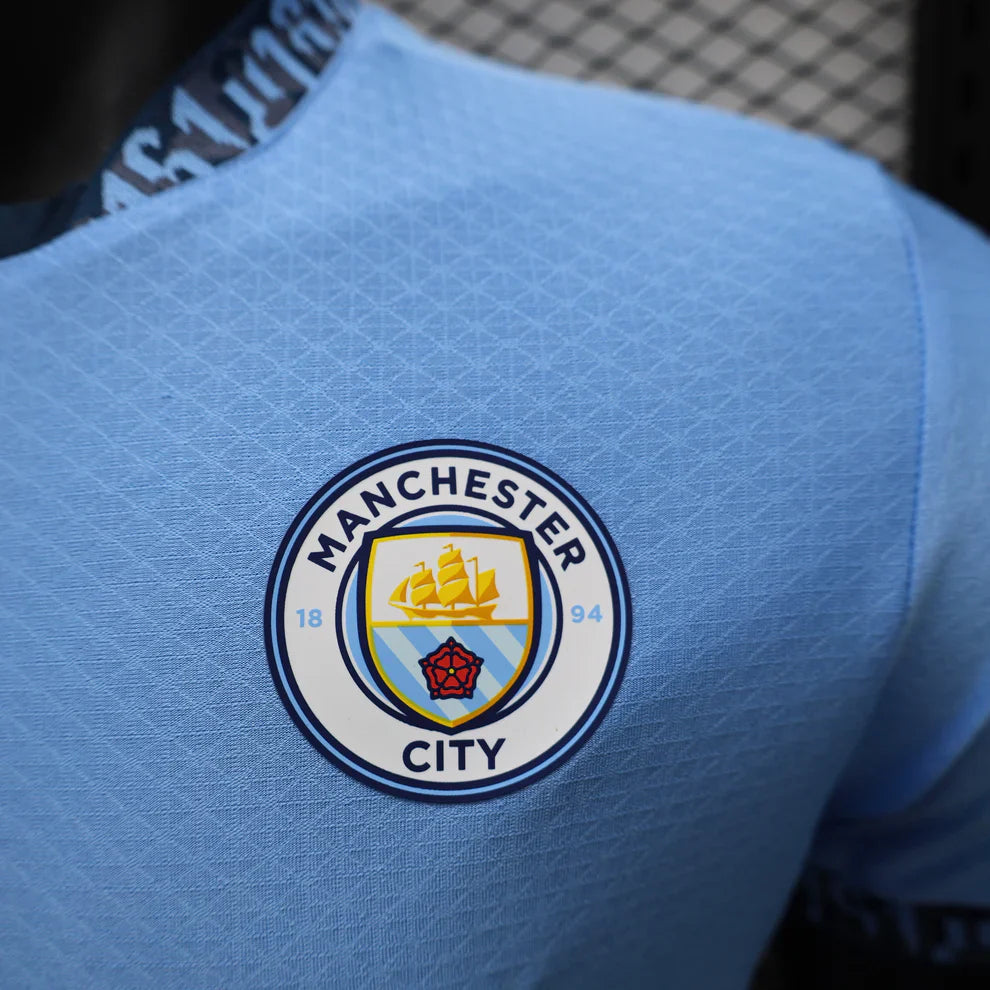Maglia Casa versione giocatore Manchester City 2024/25