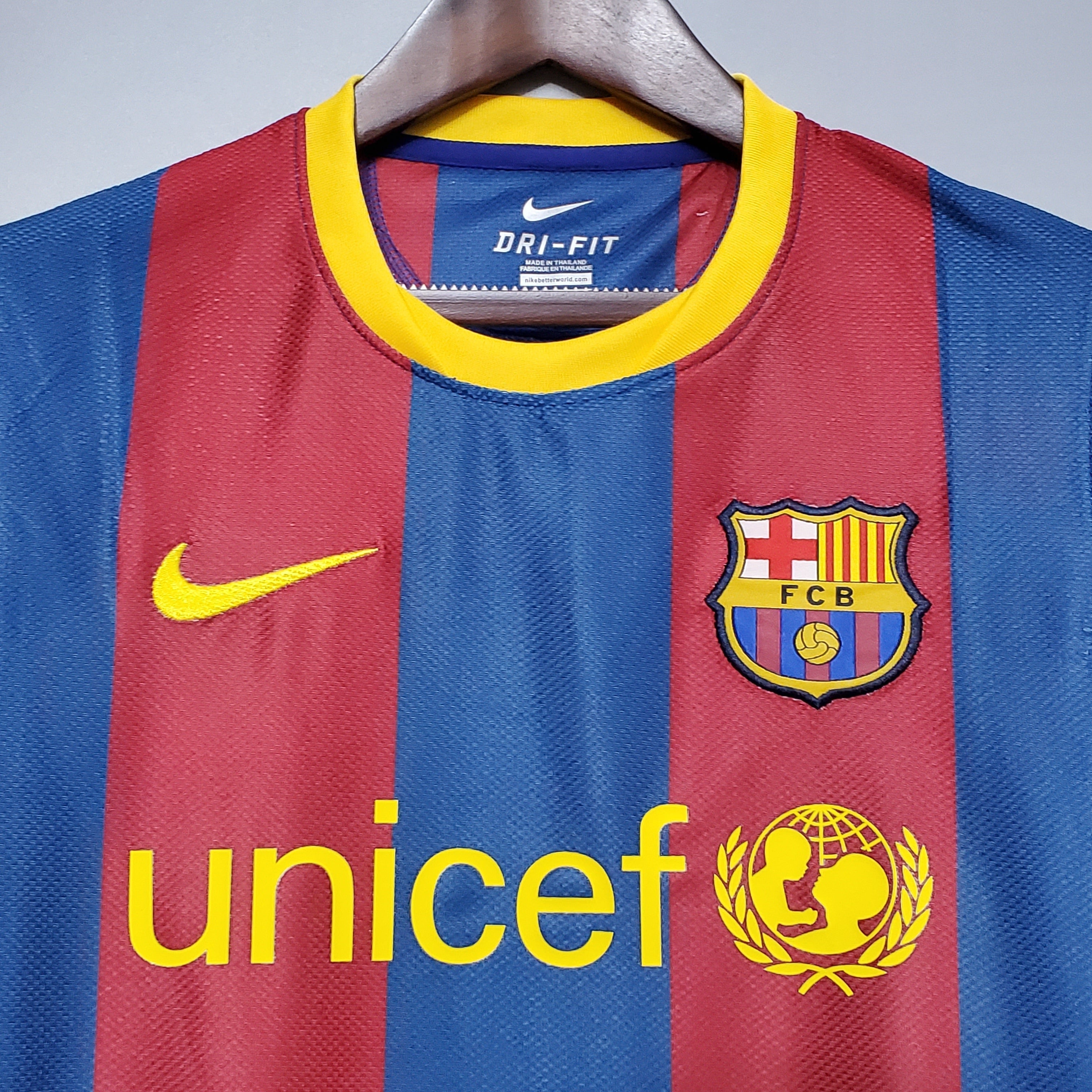 Maillot rétro domicile FC Barcelone Jetro 2010/2011