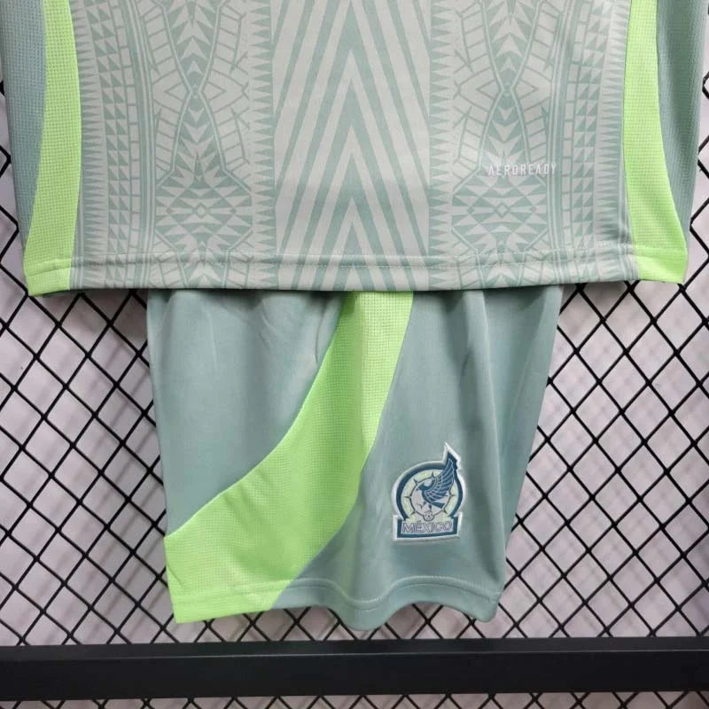 Camisola de Jogo Fora México 24/25 Infantil
