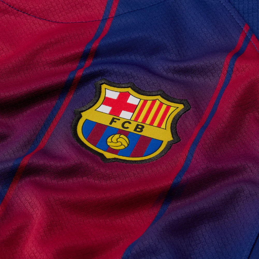 FC Barcelona 2025/2026 Home Long Sleeve Jersey