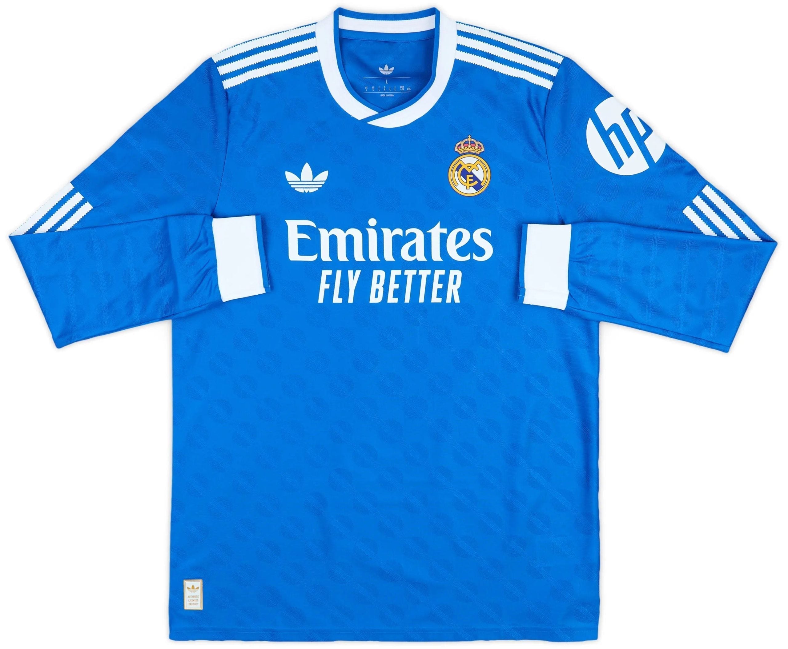 Camisola Fora Manga Comprida Real Madrid 2025/2026
