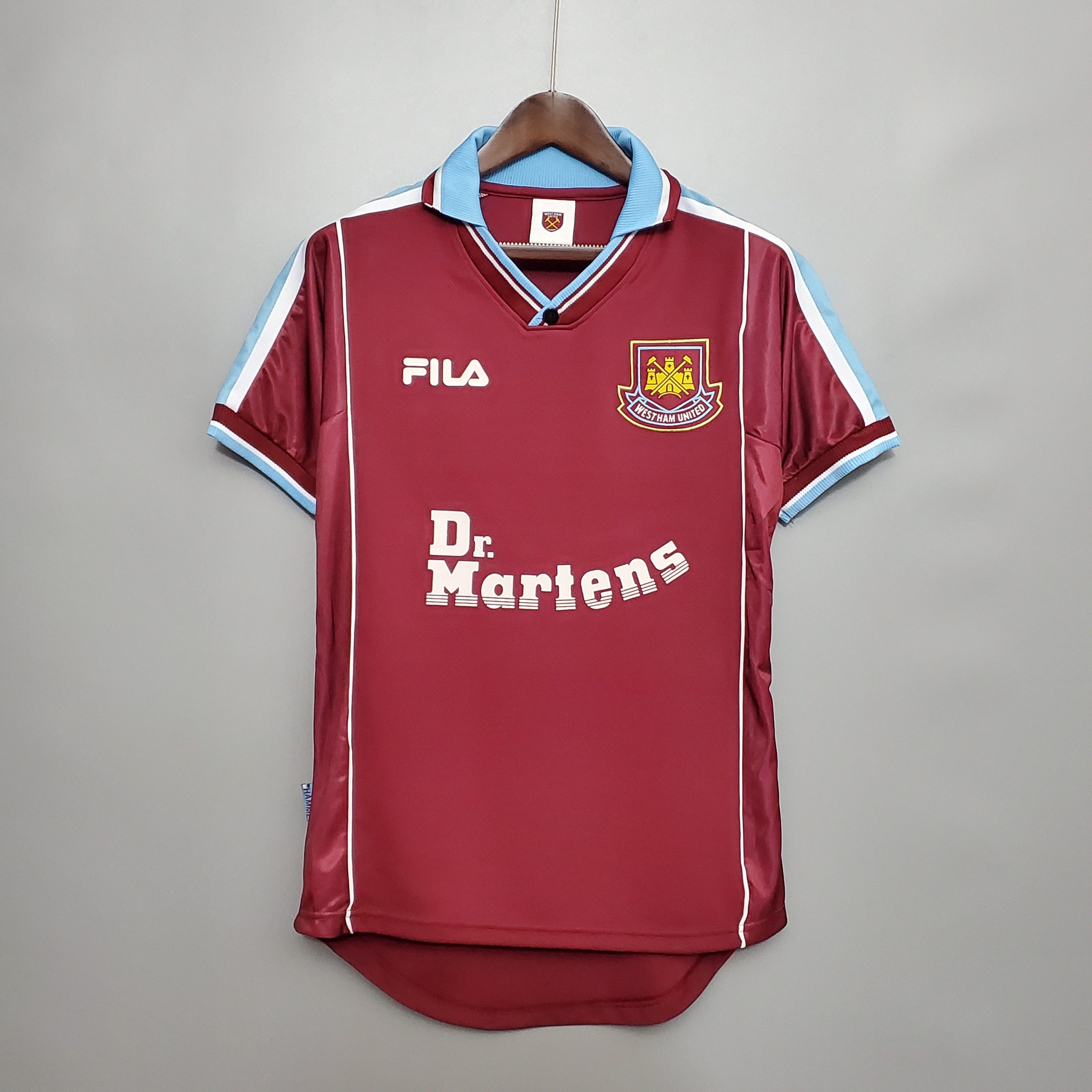 Equipamento retro West Ham United 1999/2001