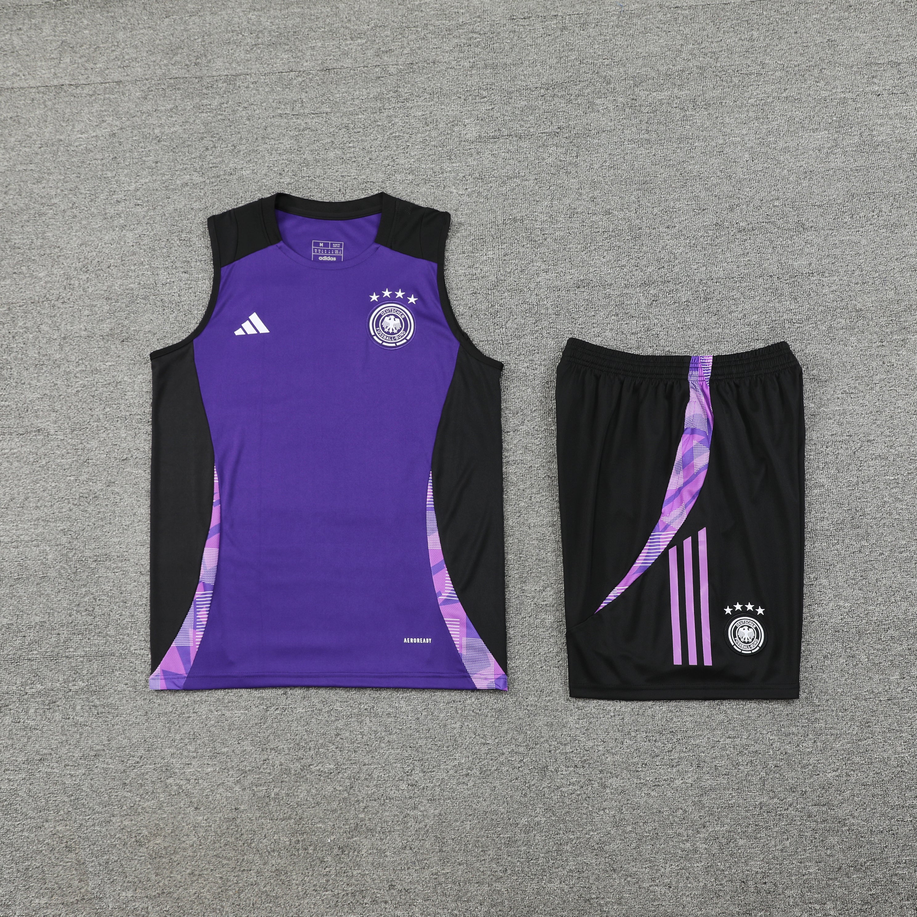 Set allenamento senza maniche viola Germania 2024/25