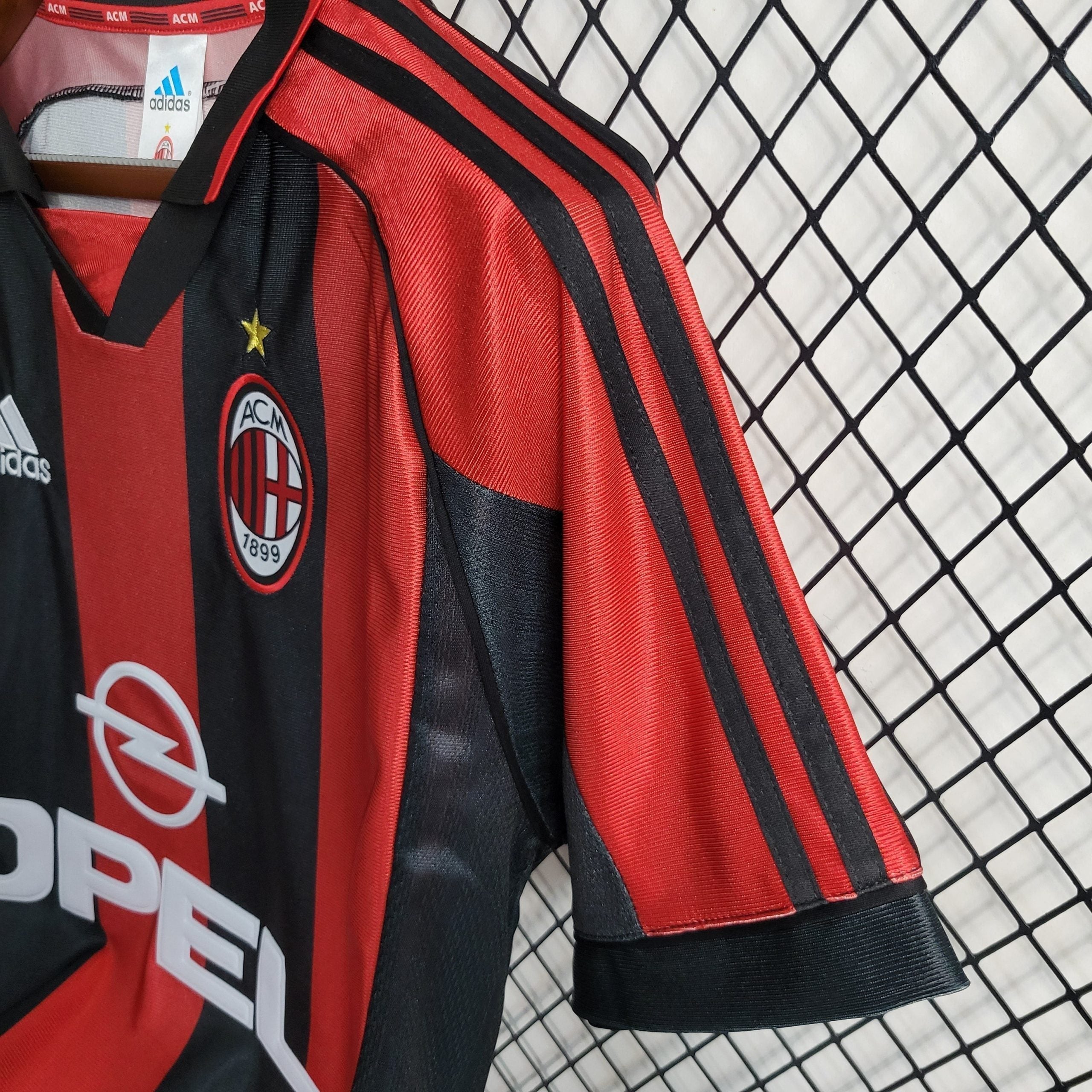 Camiseta retro de local AC Milan 1998-1999