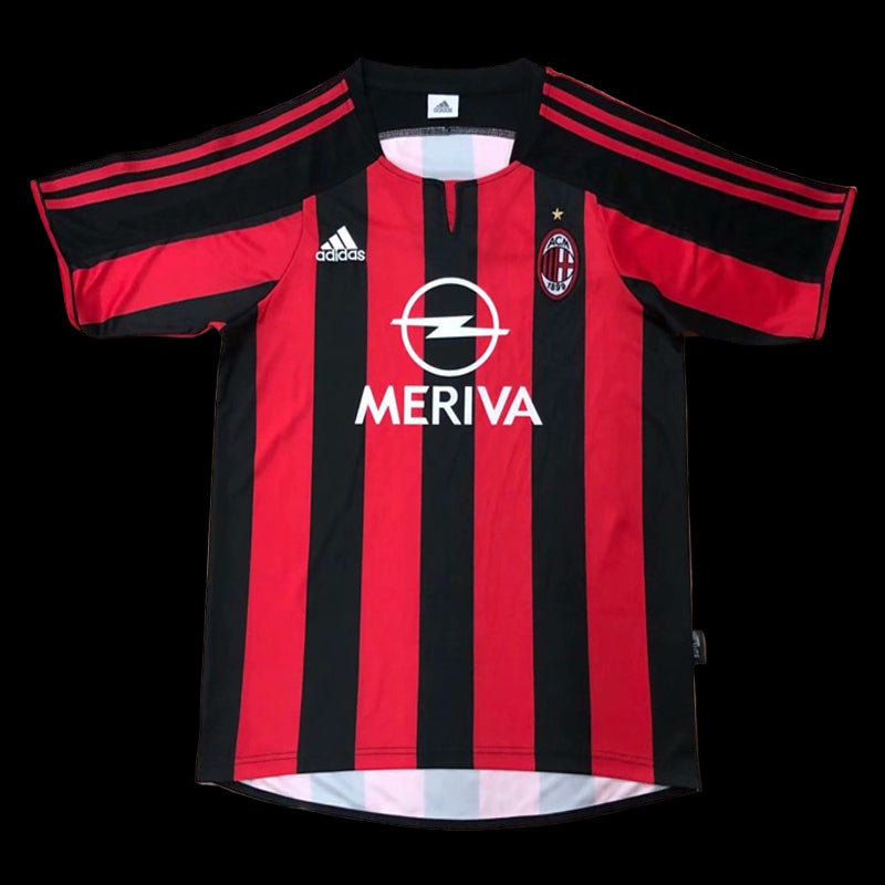 Camisola Retro AC Milan 2003-2004 Casa