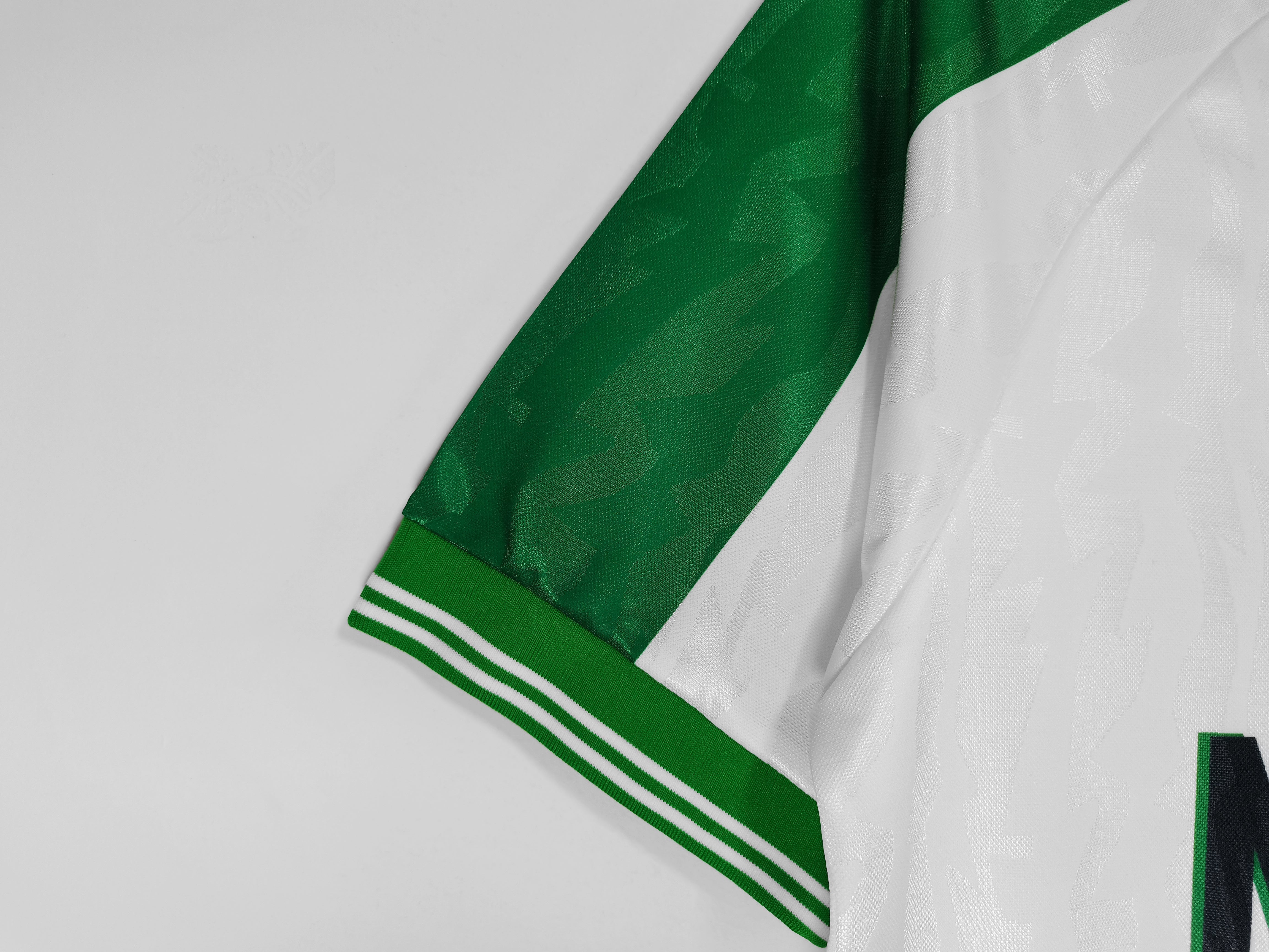 MAGLIA NIGERIA BIANCA E VERDE 1996/98