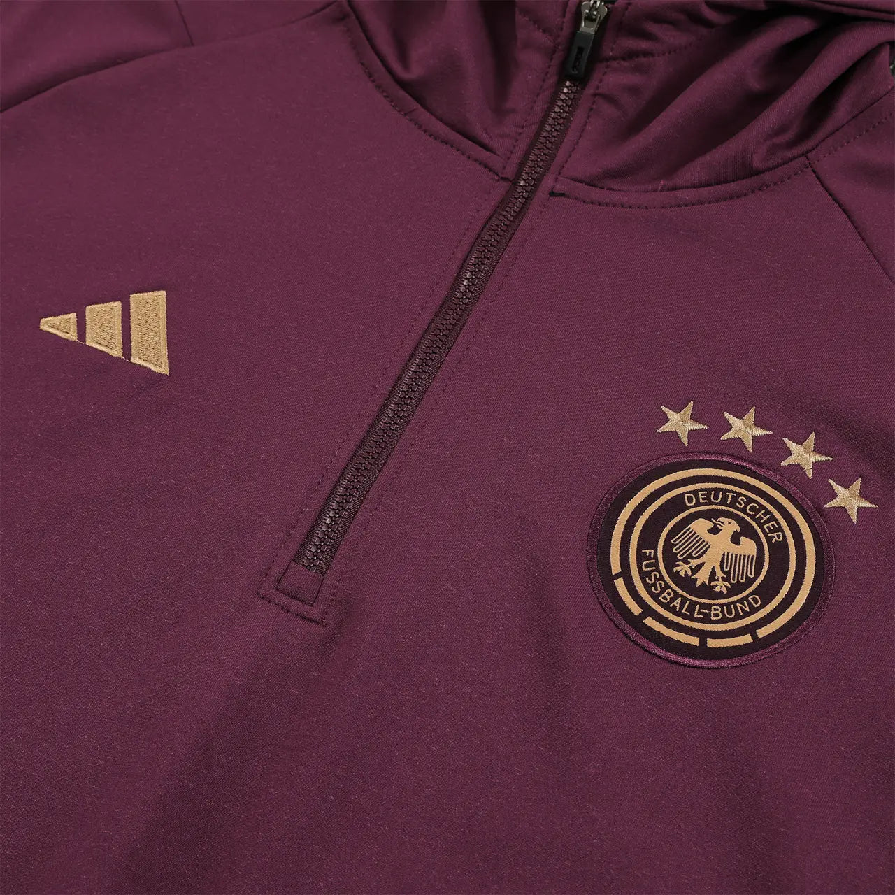 Fato de Treino Vermelho Alemanha 23-24 com Capuz