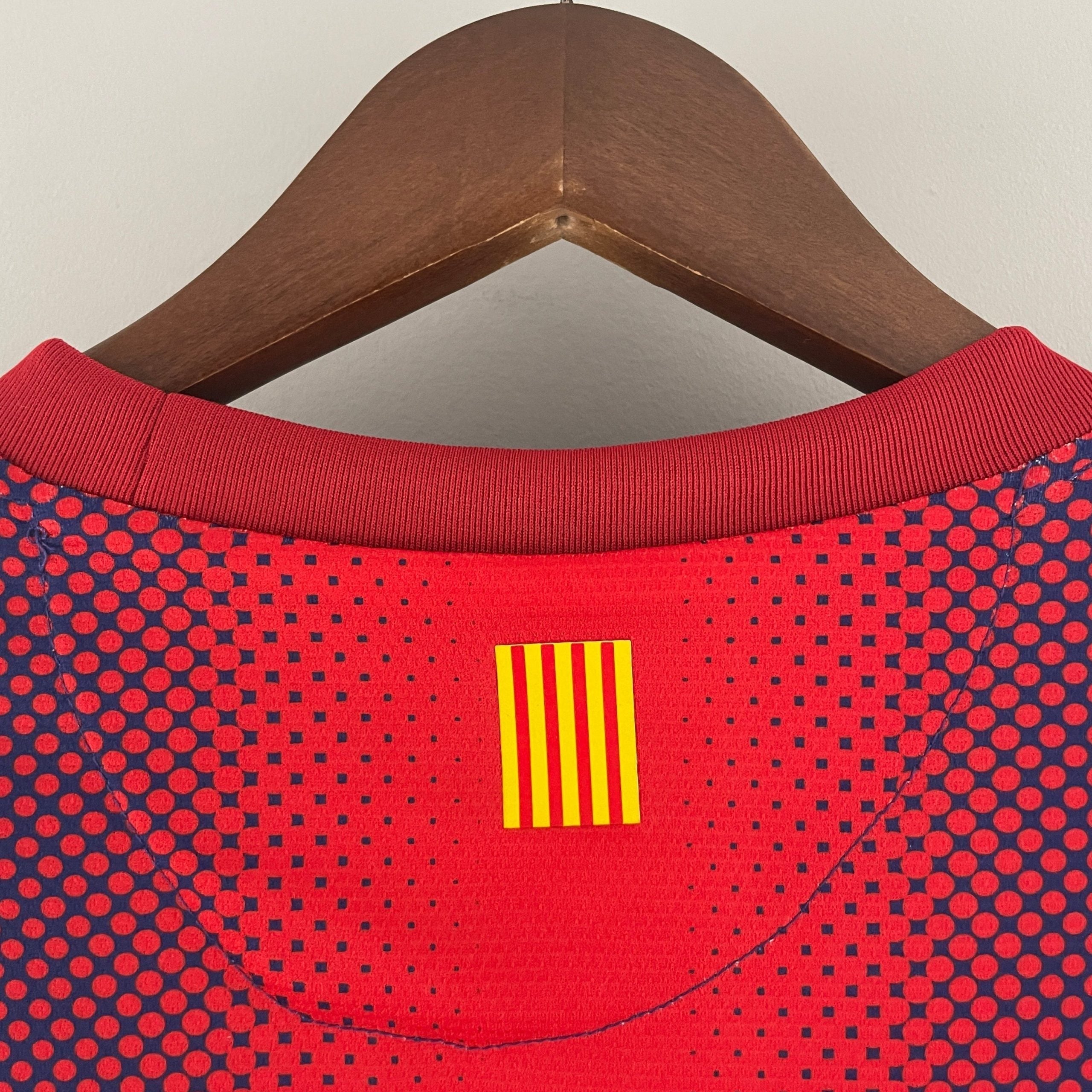 Camiseta retro de local FC Barcelona manga larga 2012/2013