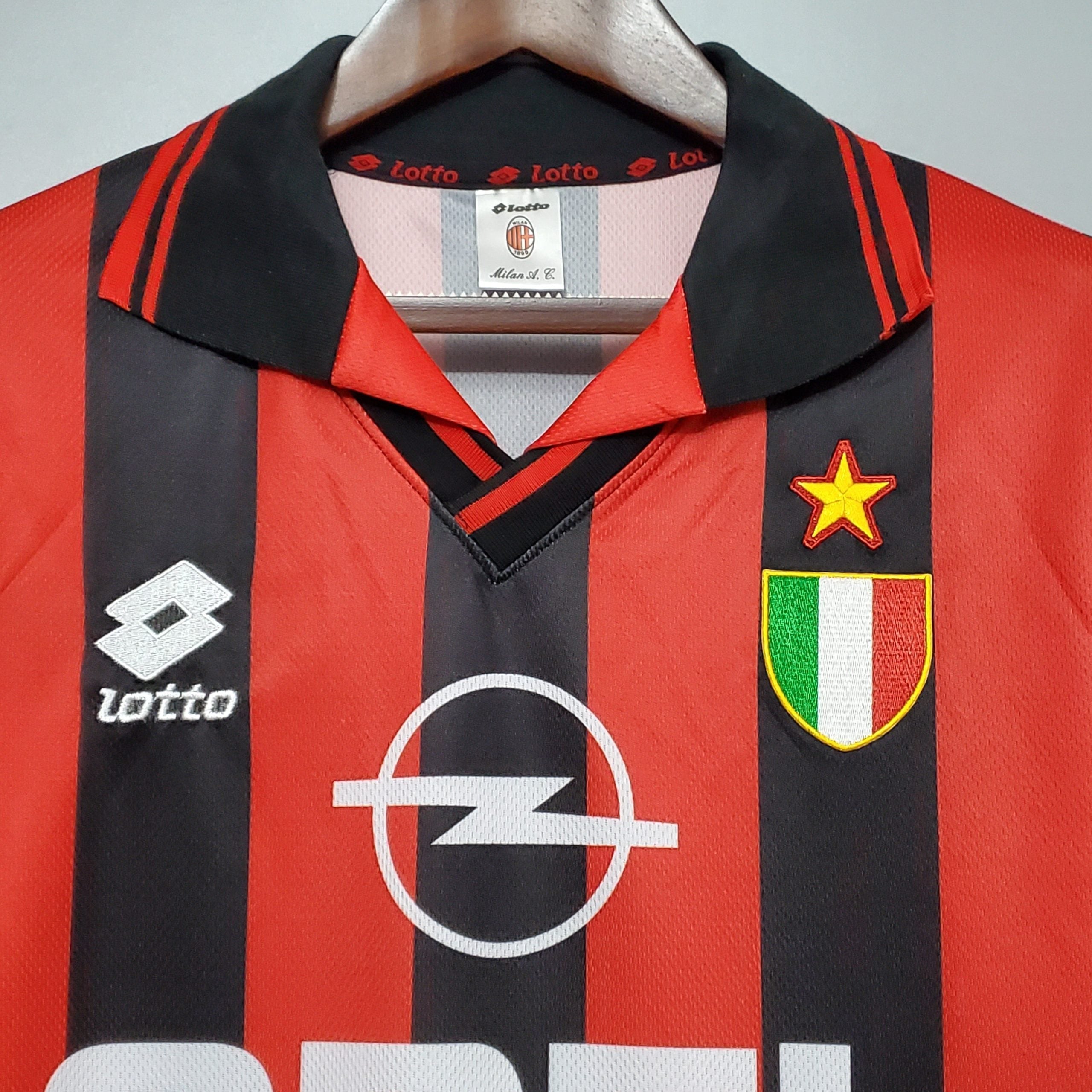 AC Milan Thuis Retro Shirt 1996-1997