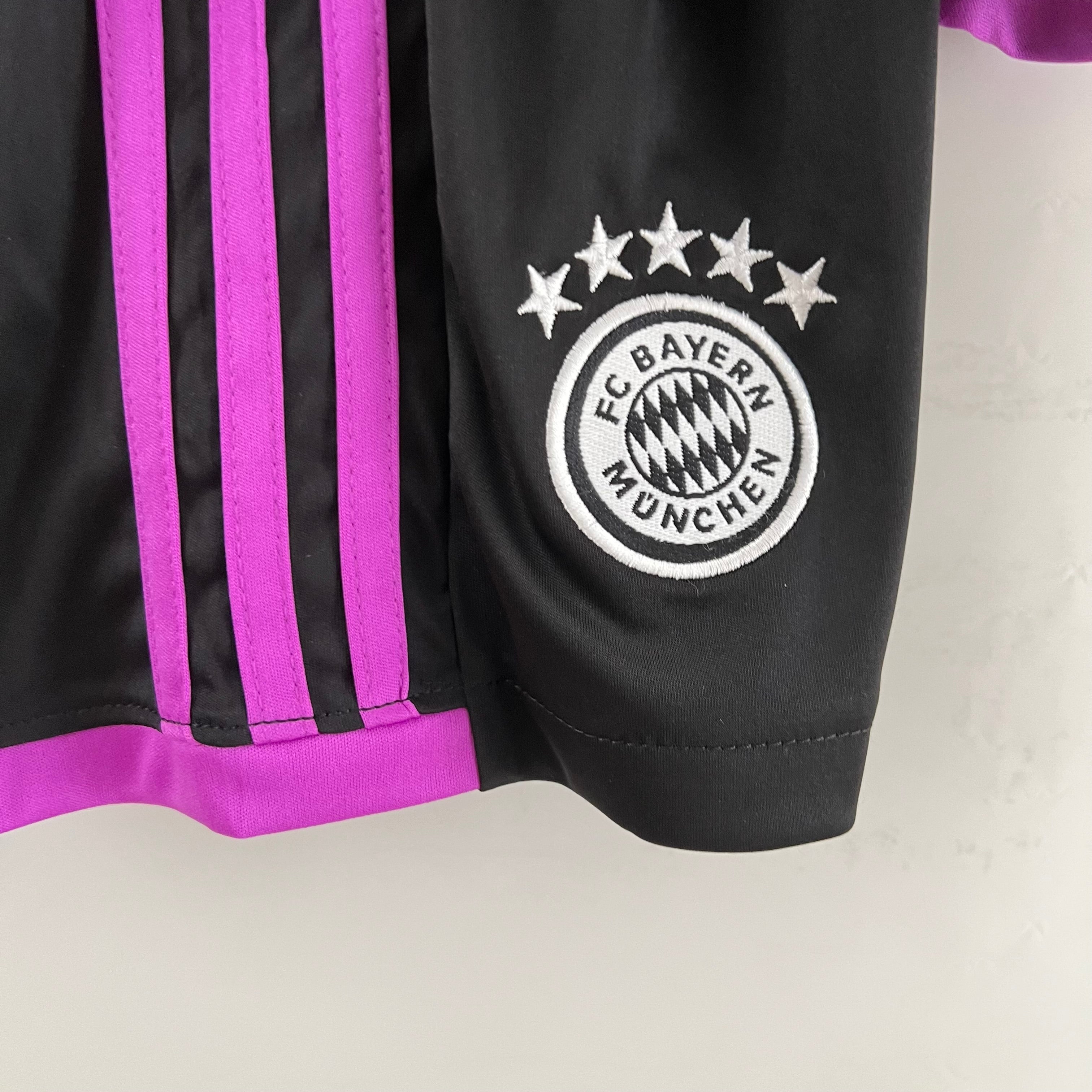 Camisola Fora Bayern Munique 23-24 Crianças