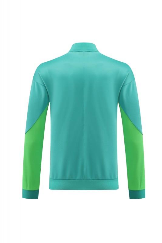 Survêtement vert Brésil 23-24 (fermeture éclair intégrale)