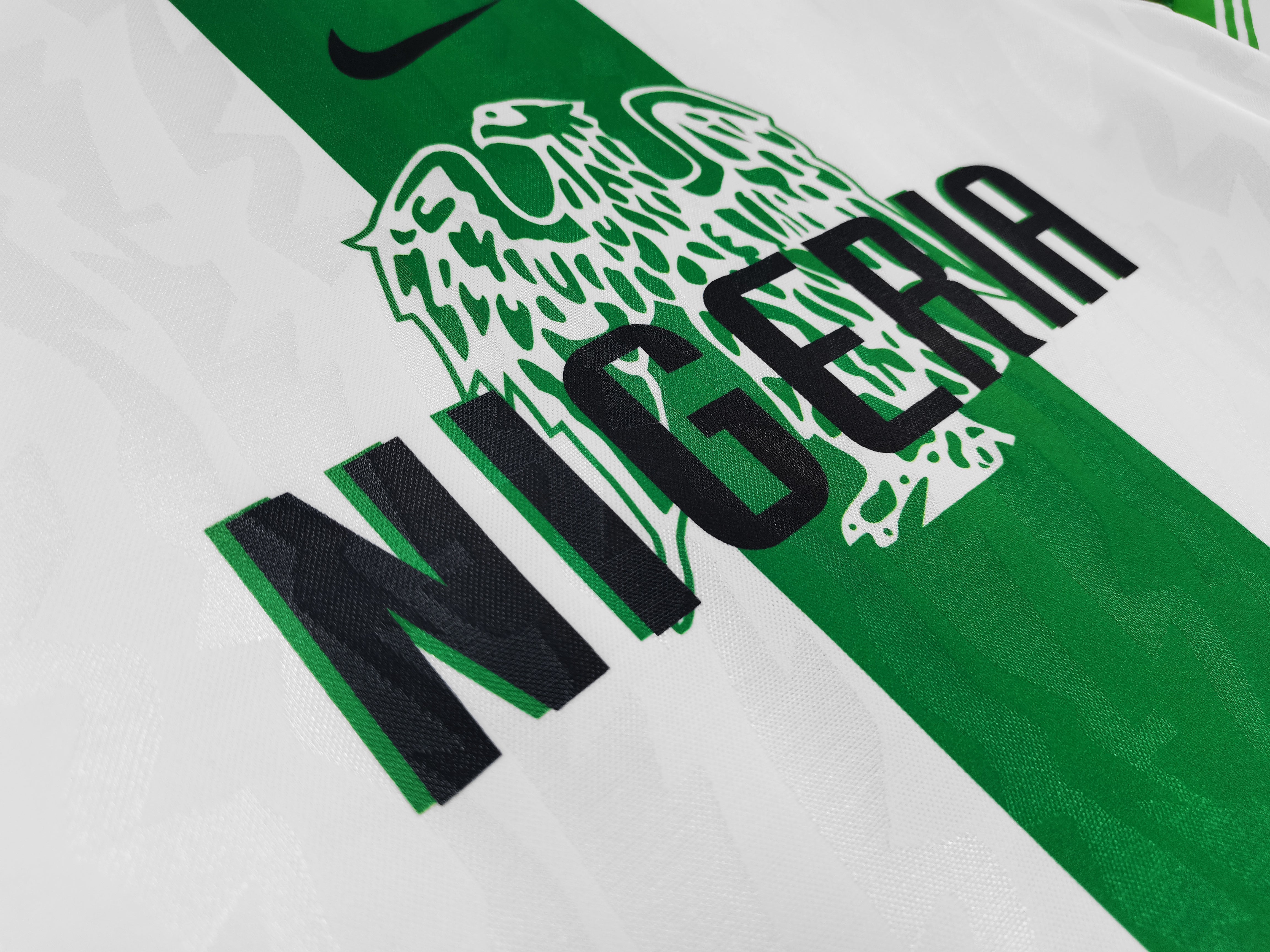 Tenue du Nigeria 1996/98 blanche et verte