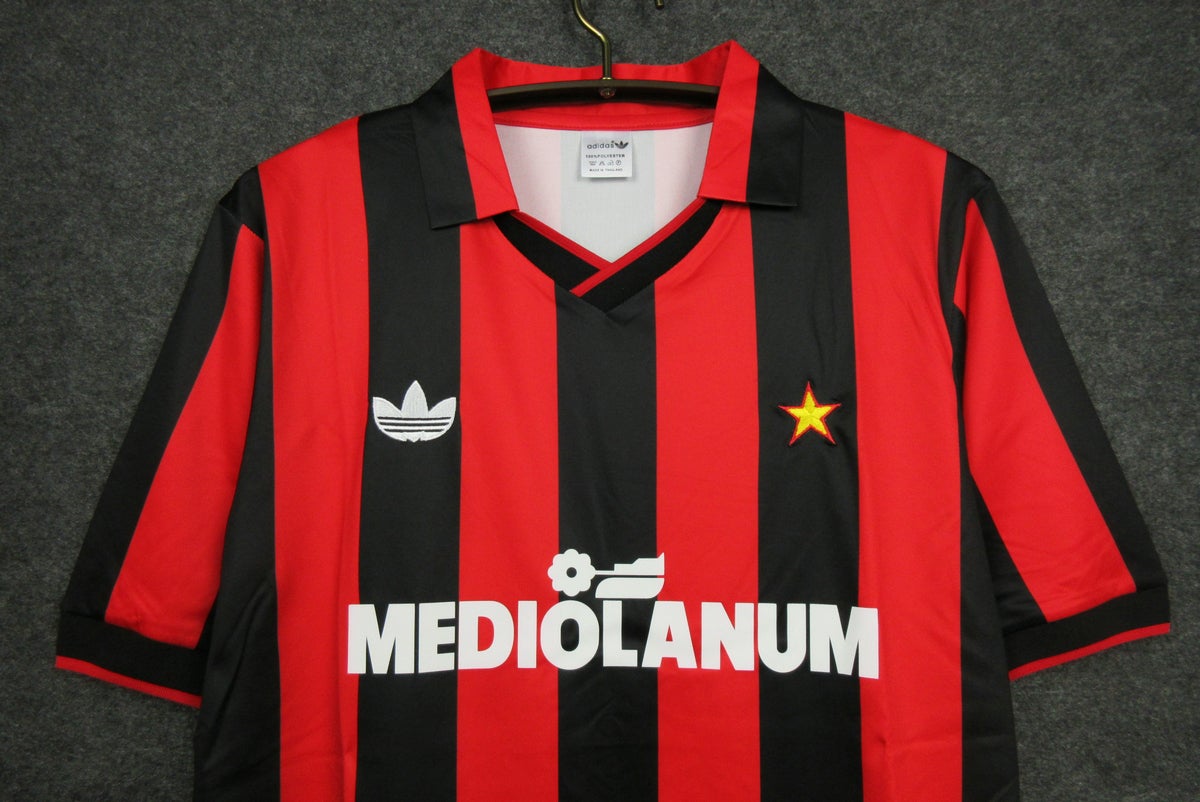 Camiseta retro de local AC Milan 1991-1993