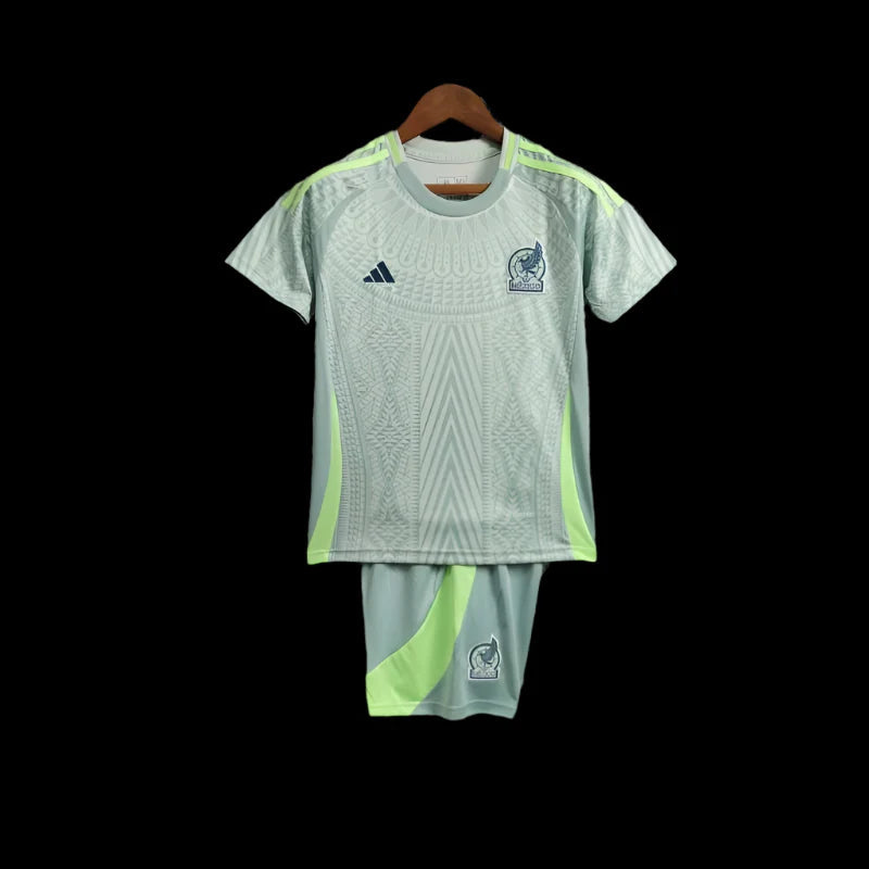 Camisola de Jogo Fora México 24/25 Infantil
