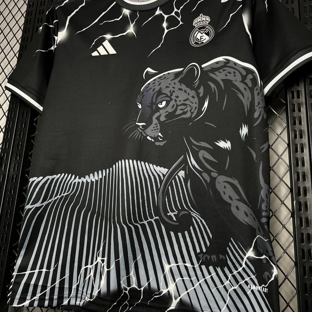 Real Madrid 24/25 Camiseta Edición Especial Pantera Negra