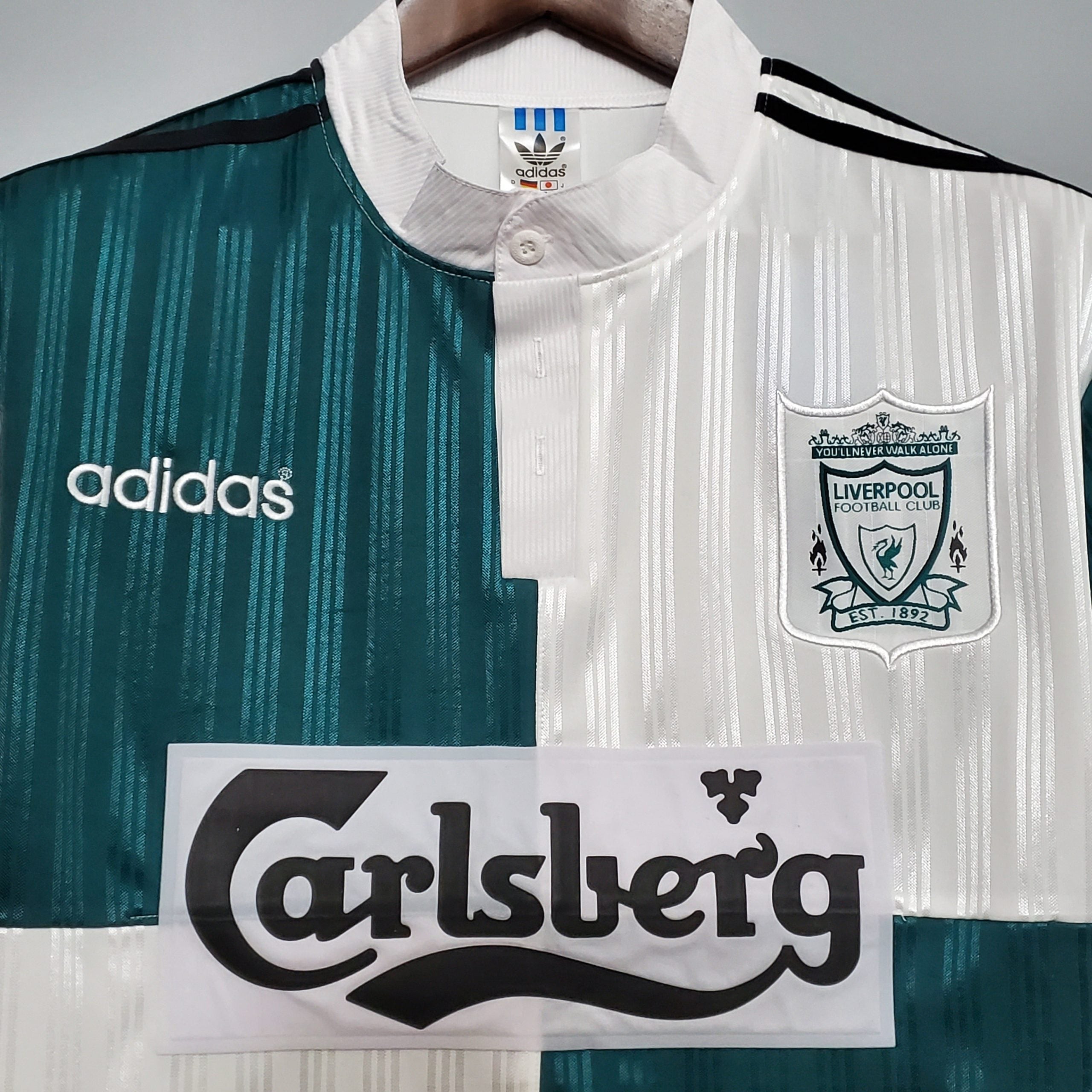 Camisola Fora Retro Liverpool 1995-1996