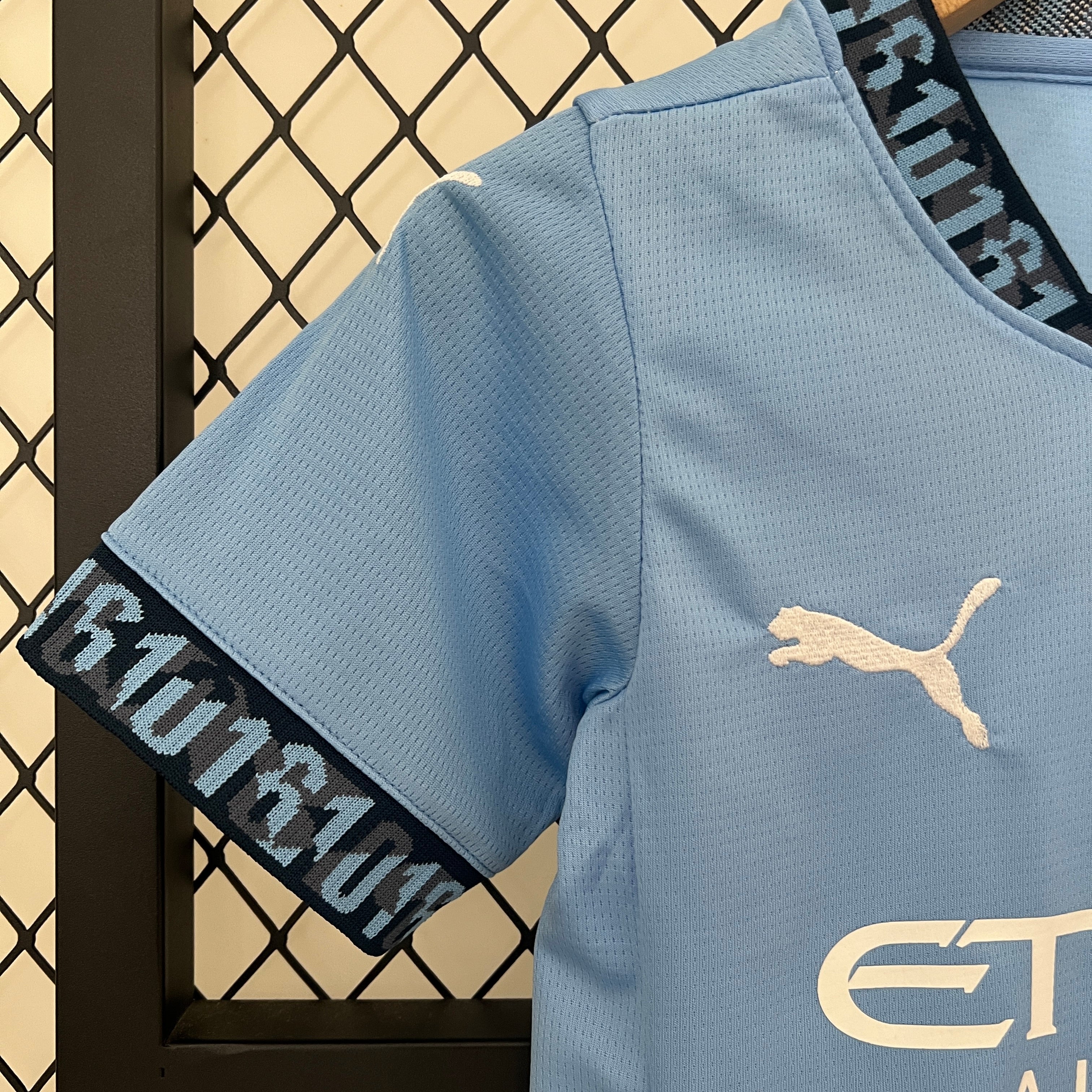 Camisola Infantil do Manchester City 24-25