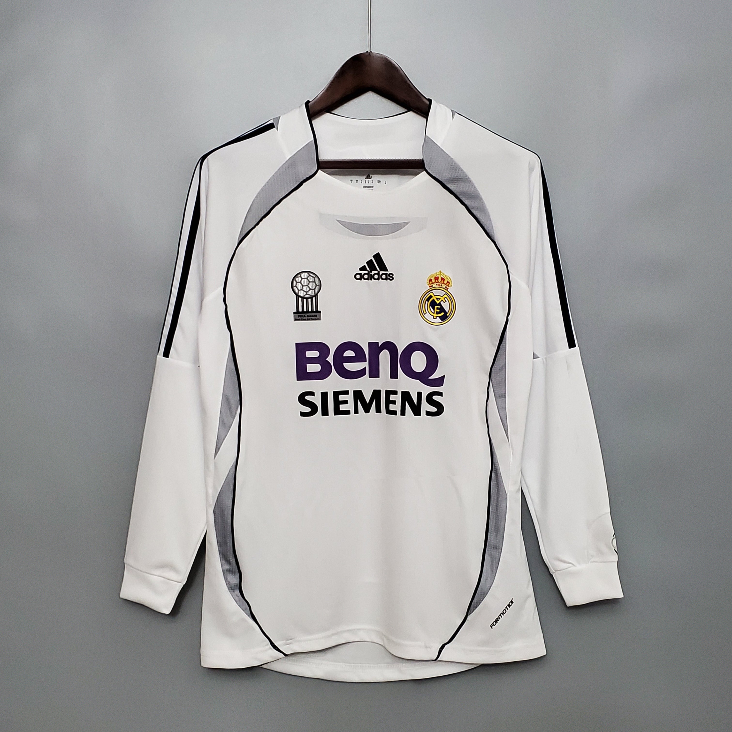 Uniforme Local Manga Larga Real Madrid 2006-2007