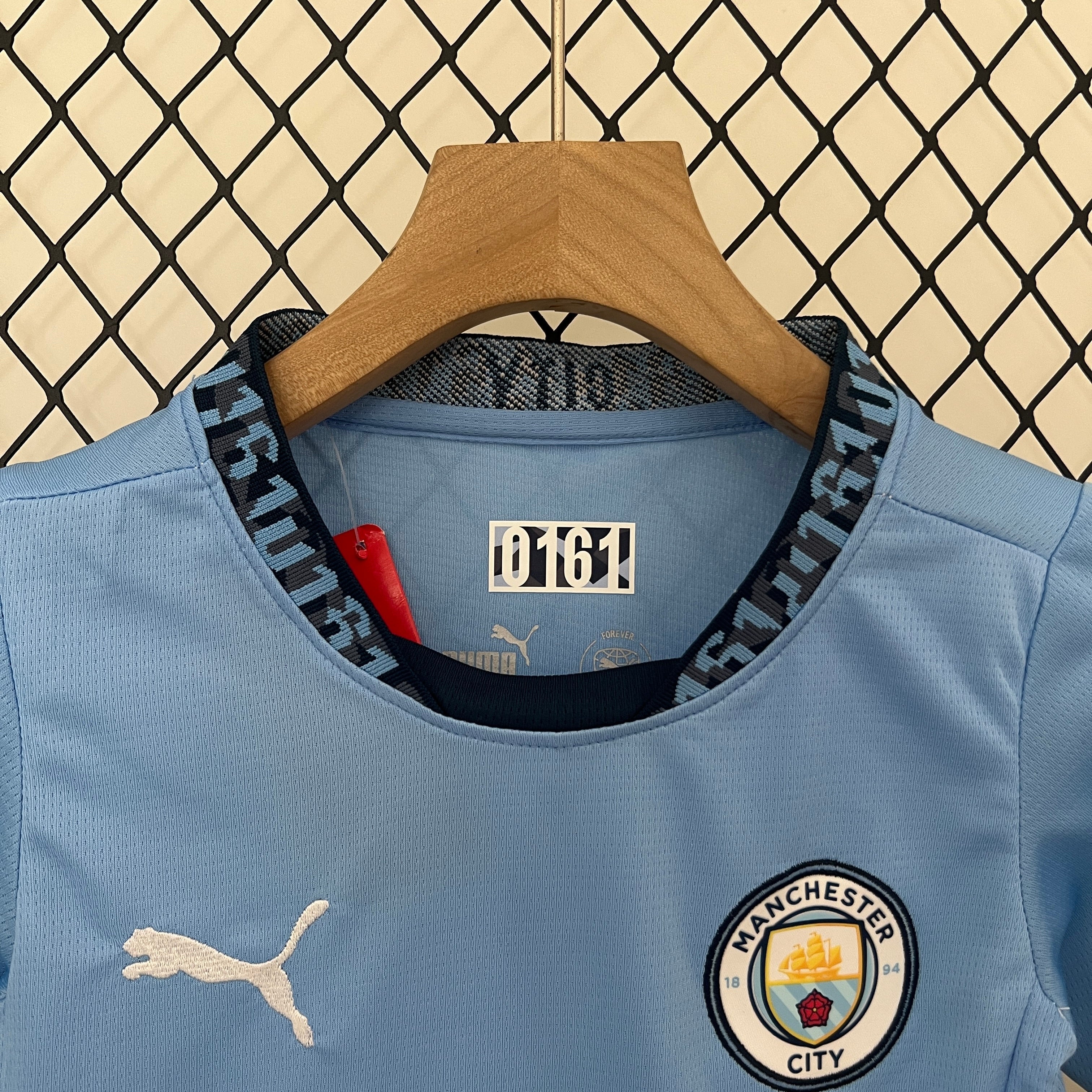 Camisola Infantil do Manchester City 24-25