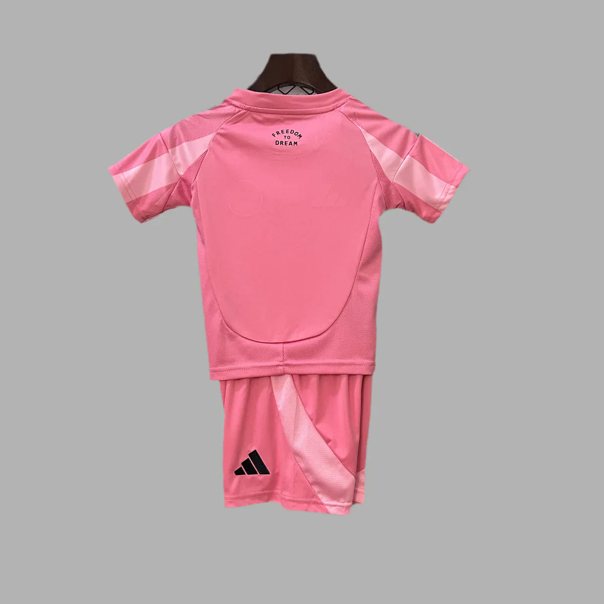 Camisola infantil rosa do Inter Miami 2025/2026