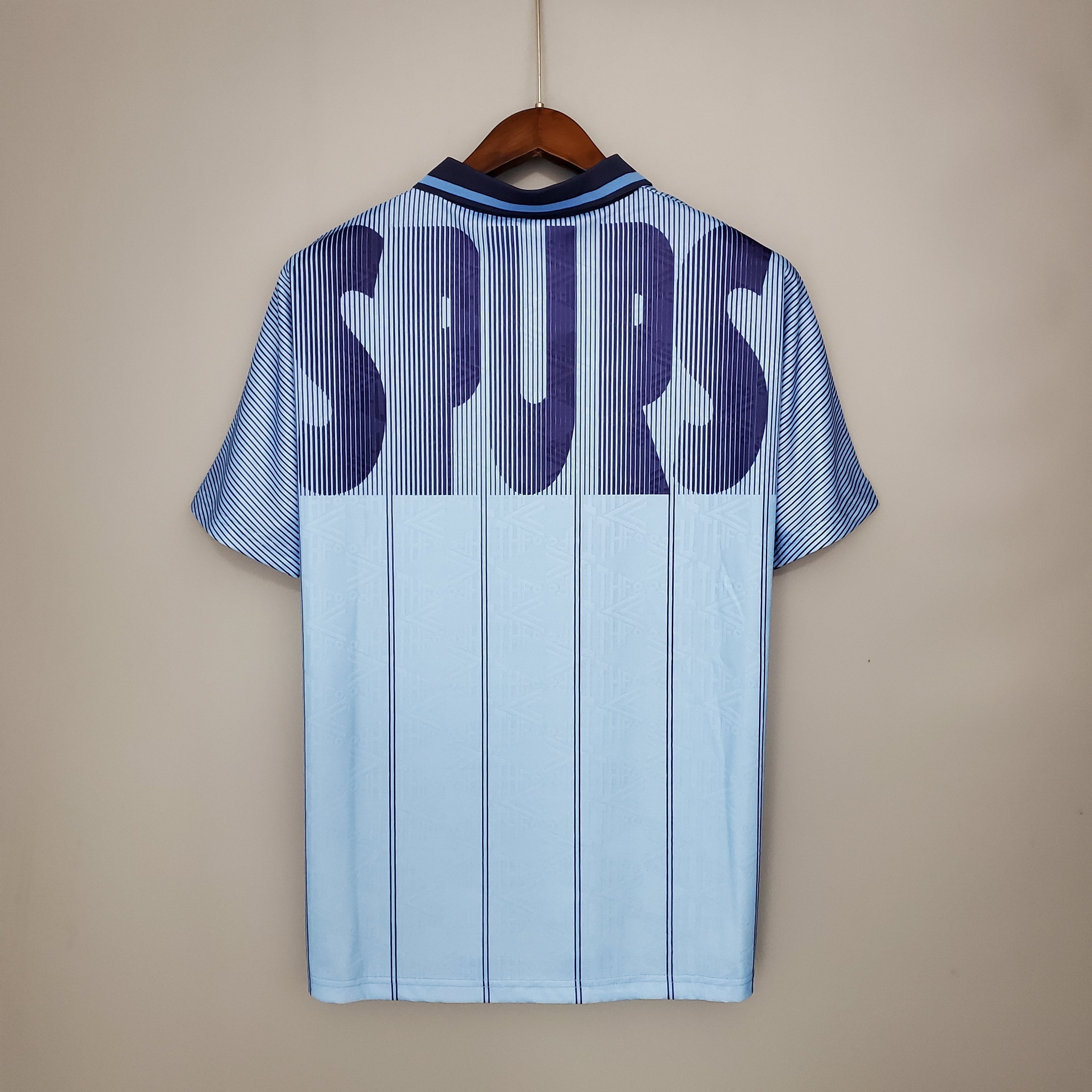 Equipación retro Spurs 1992/1994 tercera camiseta visitante Tottenham