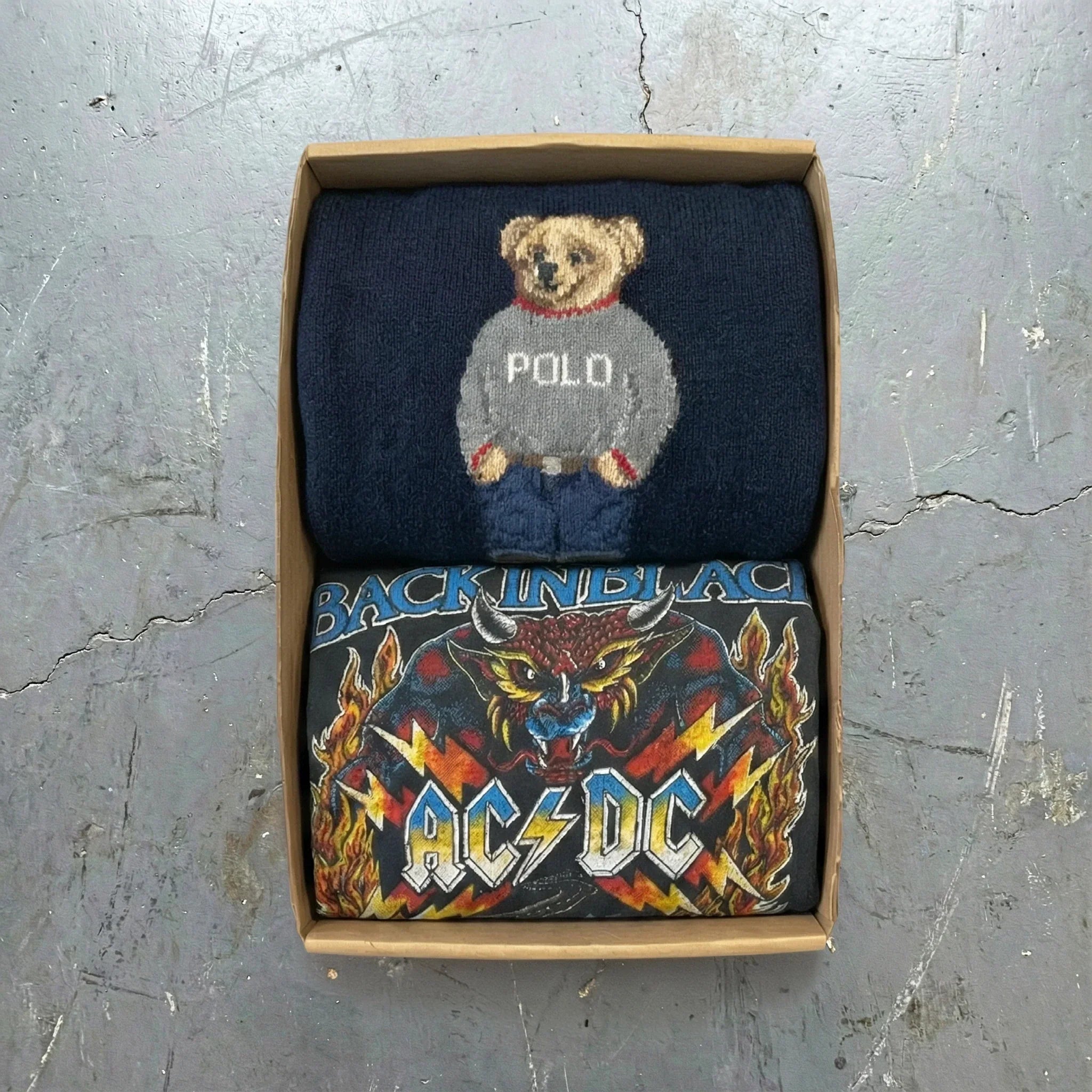 Boîte Double Article Mystère Vintage