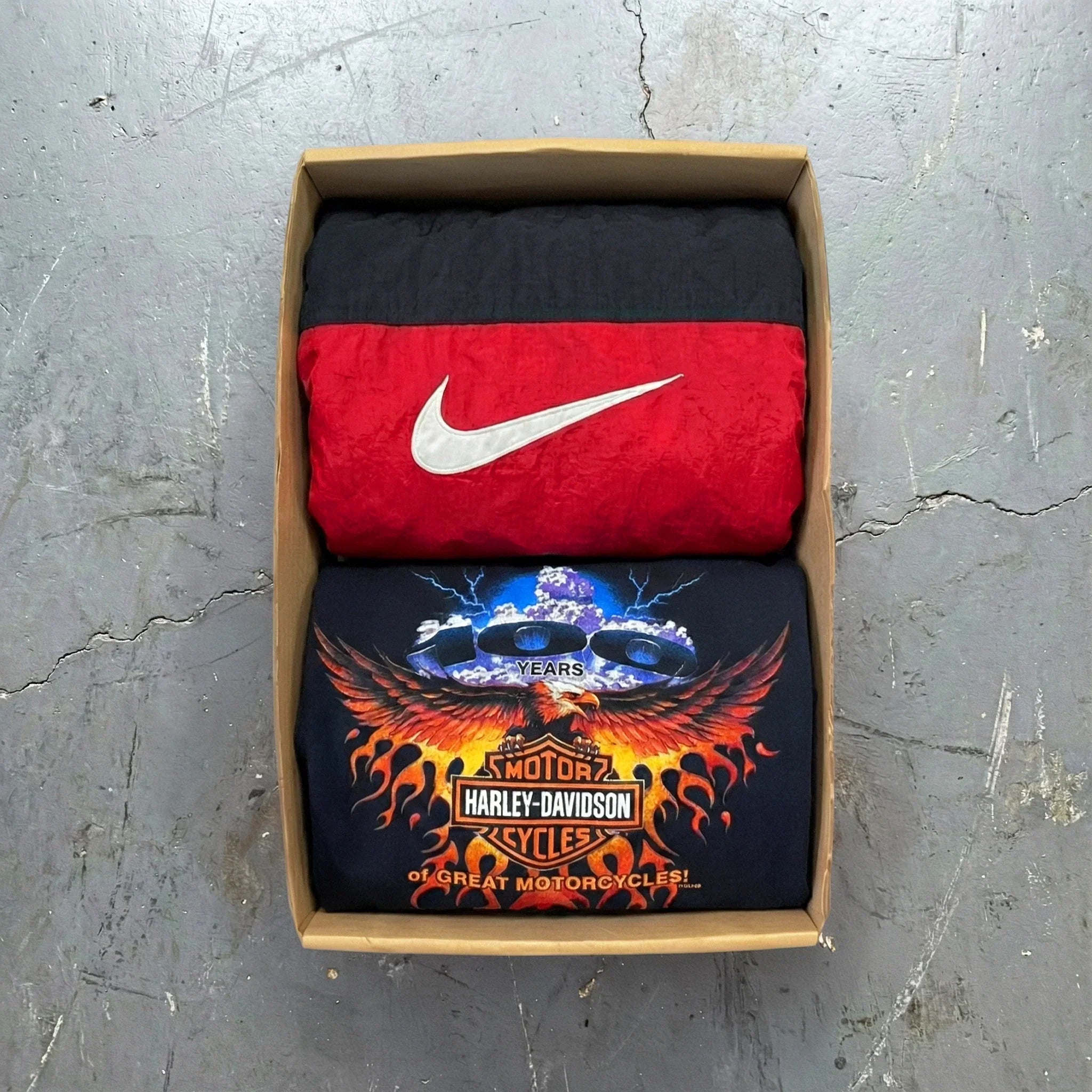 Boîte Double Article Mystère Vintage