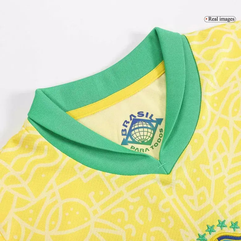 Maglia Casa Brasile 24/25 – Bambini