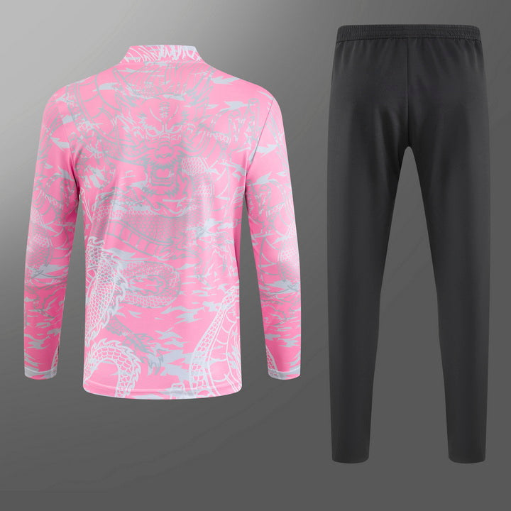 Real Madrid Tracksuit – Pink Dragon