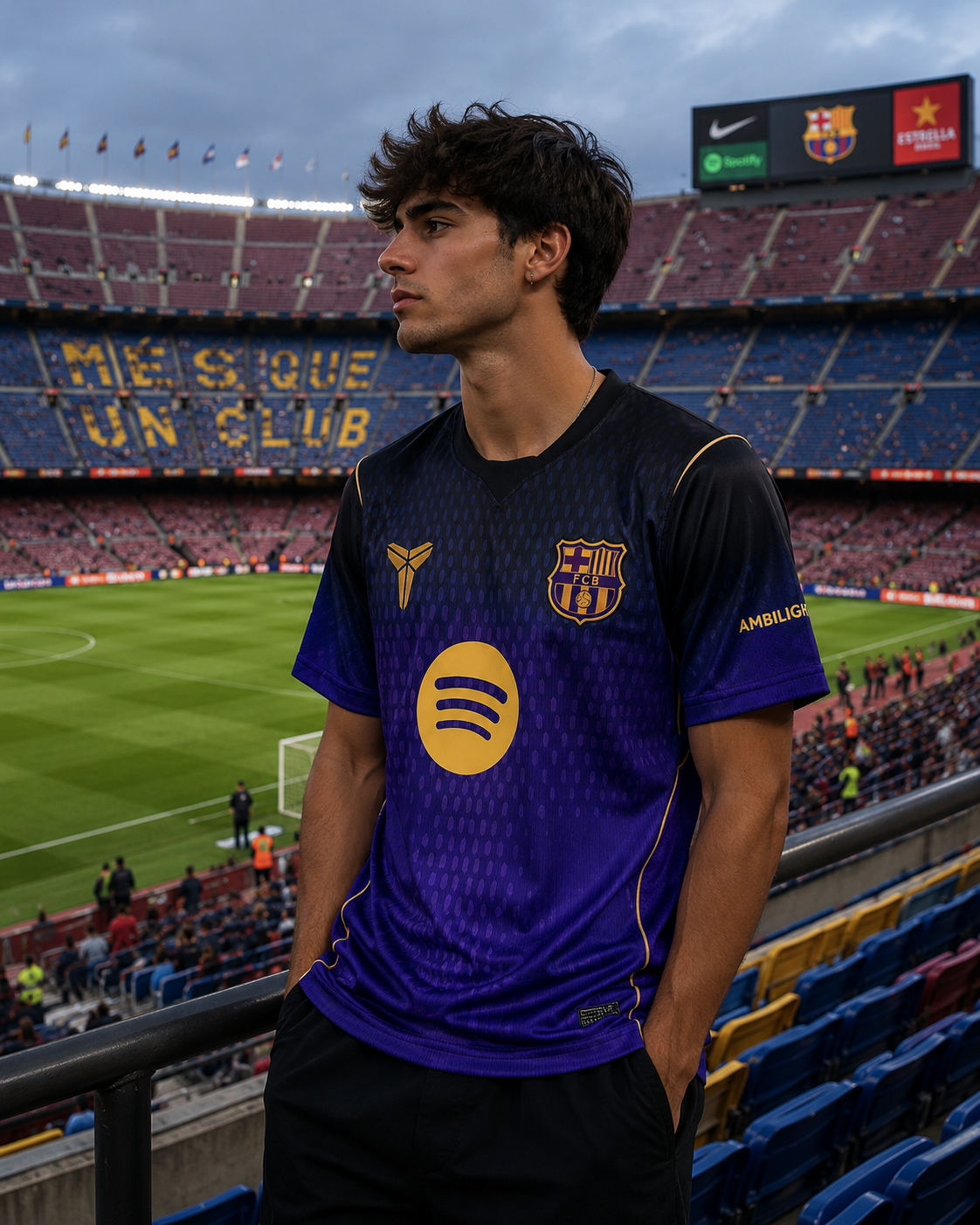 Camisola FC Barcelona 2026/2027 fora Purple Mamba