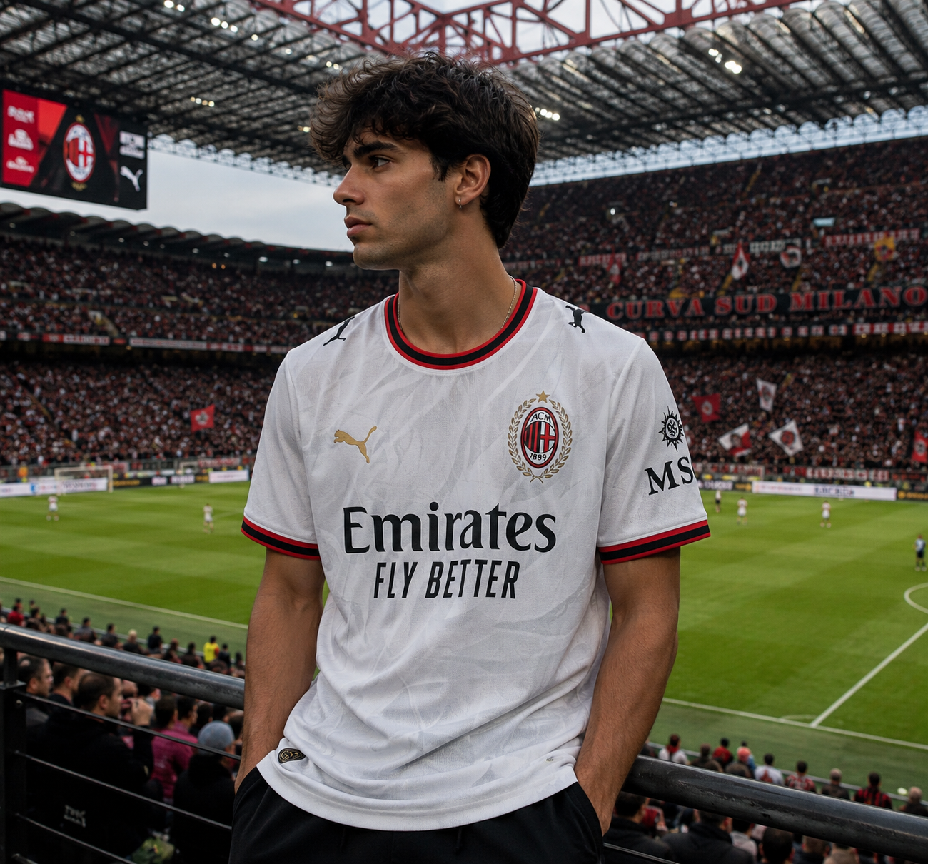 Camiseta de visitante del AC Milan 2026/2027