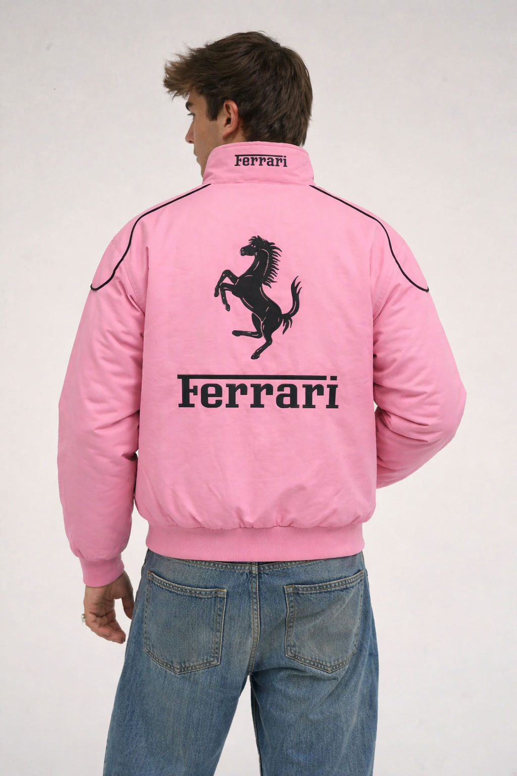 Veste Vintage Rose Ferrari F1 Racing