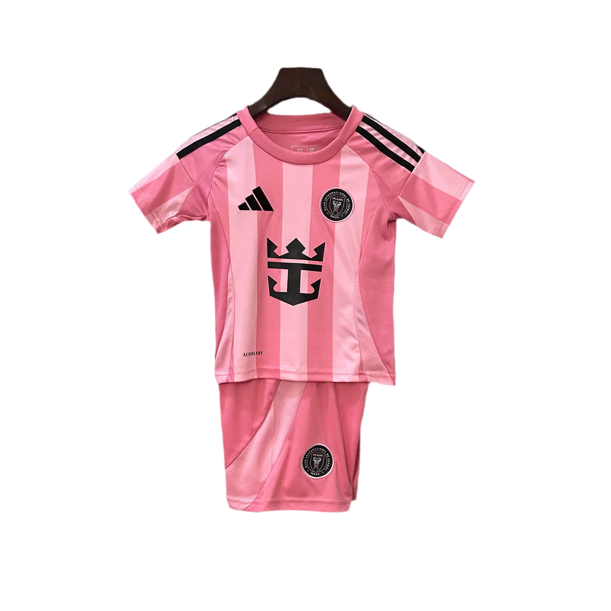 Camisola infantil rosa do Inter Miami 2025/2026