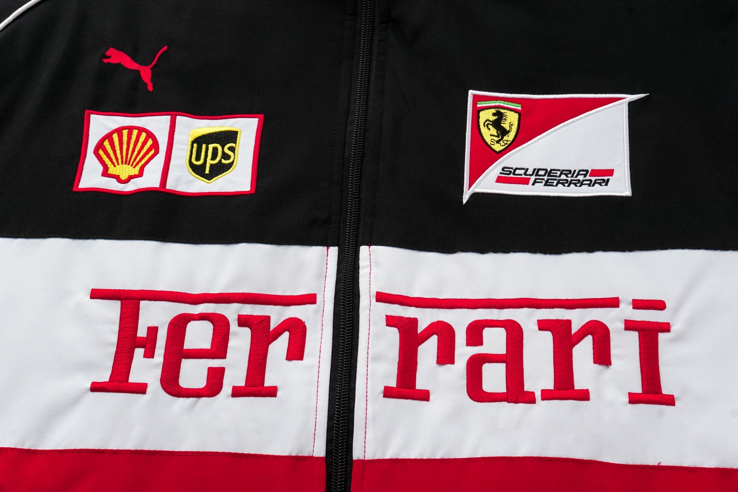Giacca Team Corse Rari F1 – Giacca Scuderia Motorsport con Zip