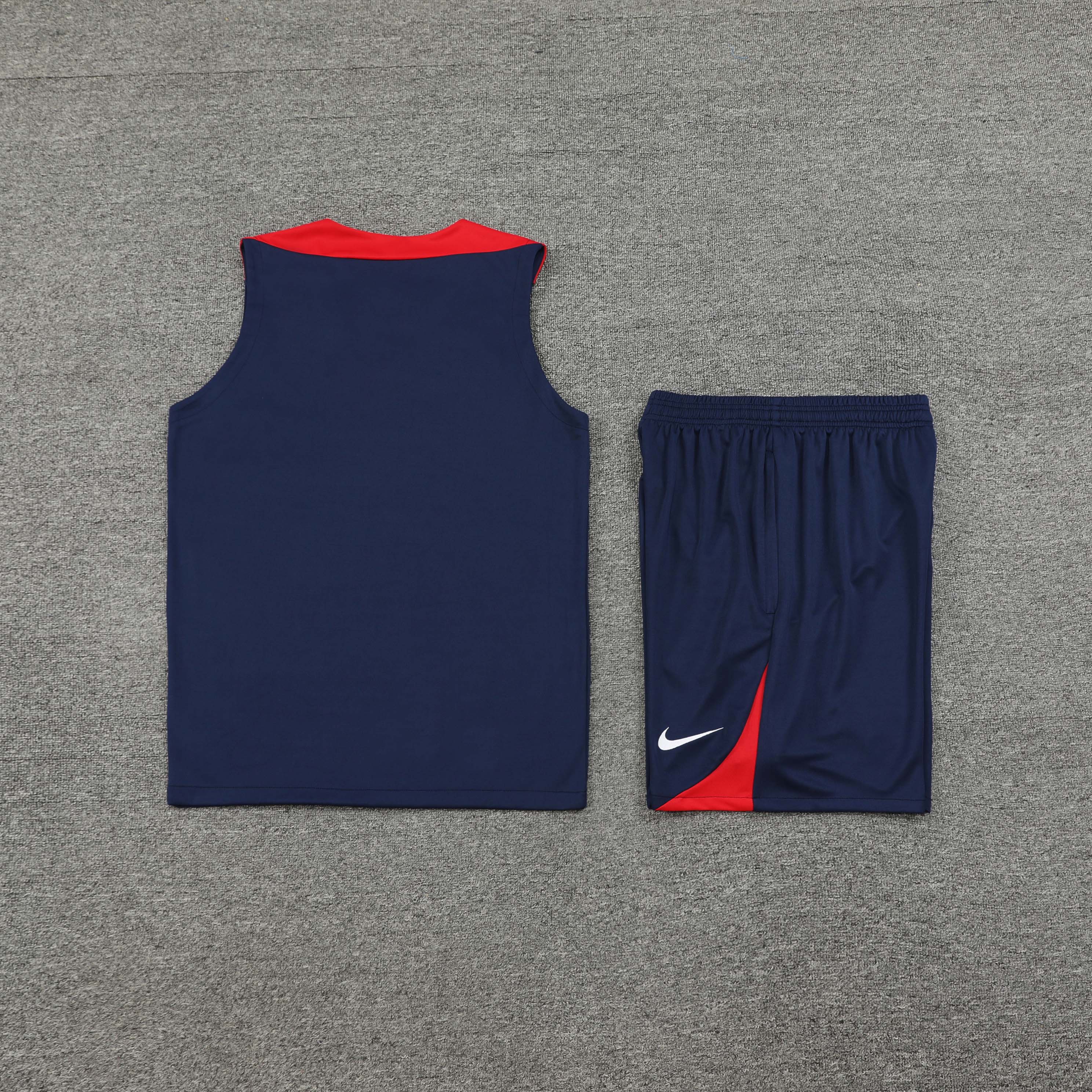 Conjunto de Treino Verão Sem Mangas Athletico Madrid 2024/25
