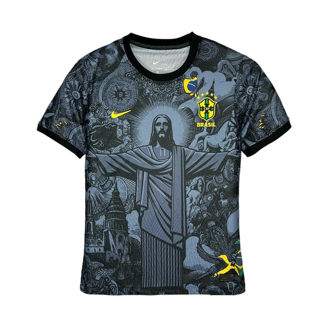A T-shirt do Brasil Cristo Redentor Edição Especial 24-25