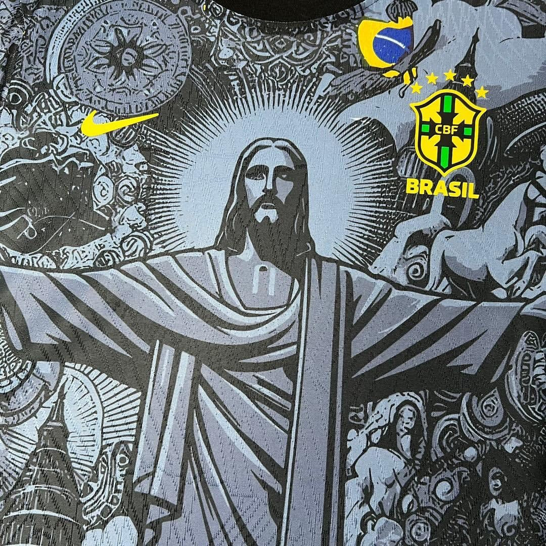 A T-shirt do Brasil Cristo Redentor Edição Especial 24-25